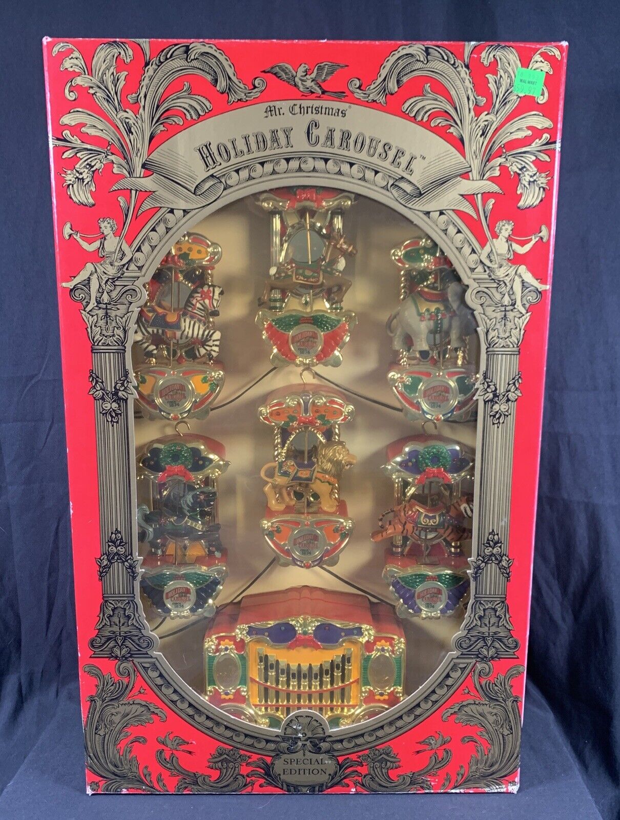✨Vintage Mr. Christmas Holiday Carousel Special Edition 1992 EUC IN BOX✨