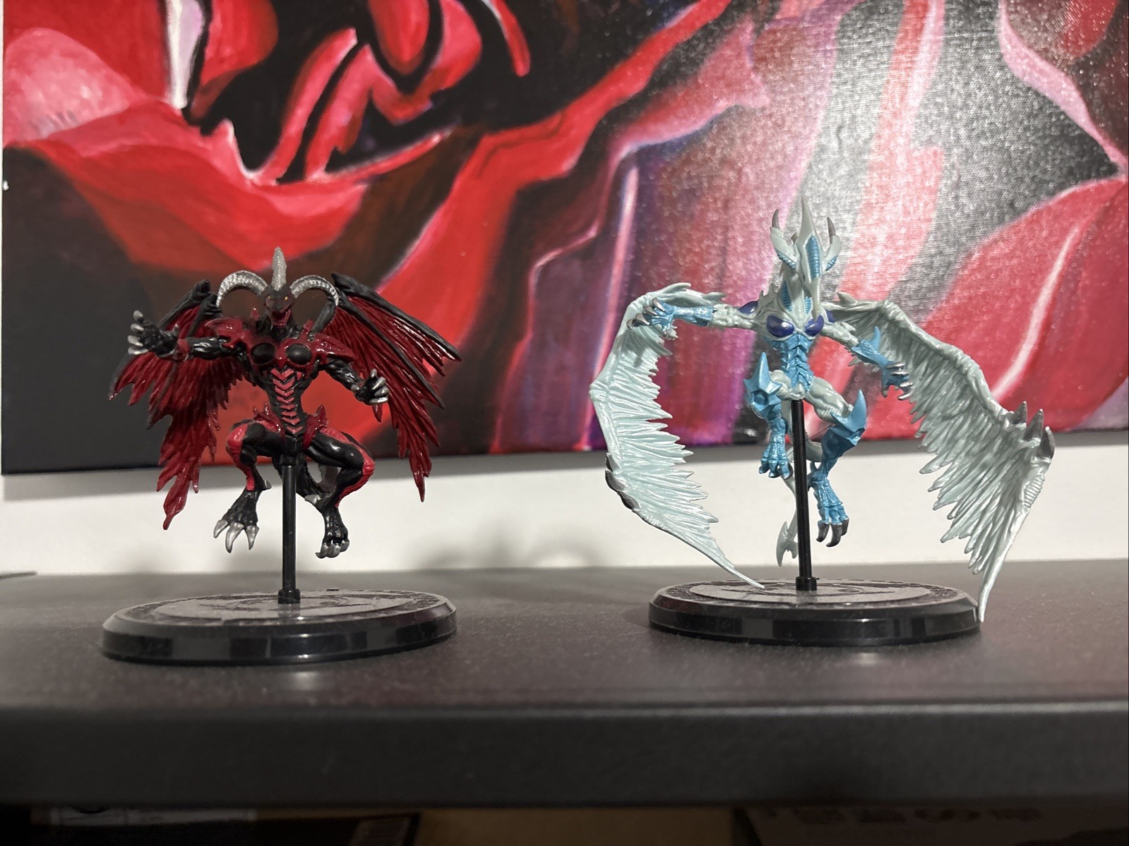 Stardust dragon & Red Dragon Archfiend Yu-Gi-Oh 5Ds Monster Collection Figures