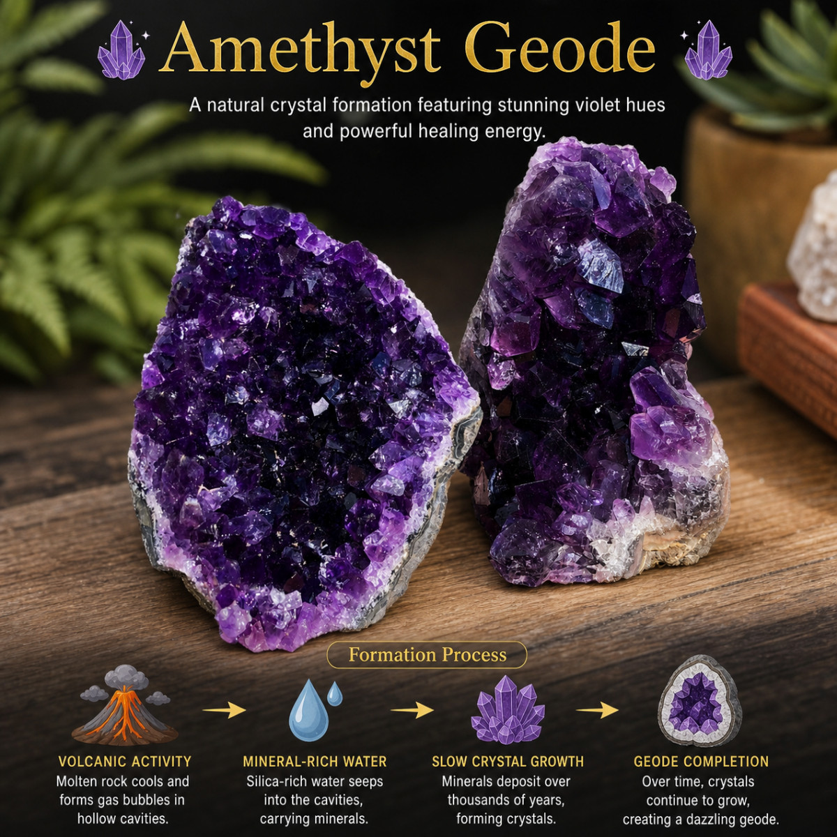 Raw Amethyst Crystal Cluster 80-100g Natural Quartz Specimen Healing Reiki