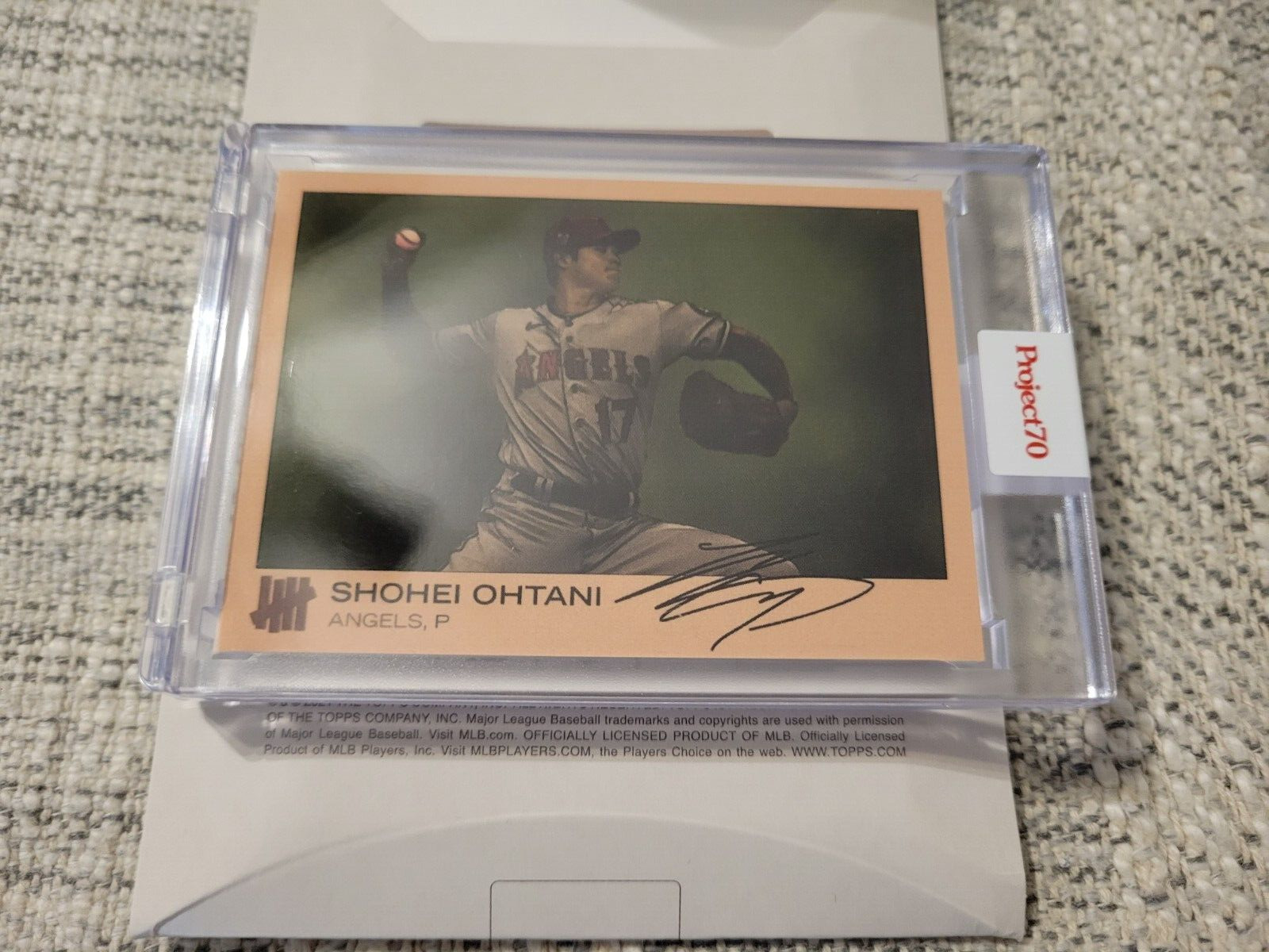 2021 Topps Project 70 Card #621 Shohei Ohtani 1955 by Undefeated