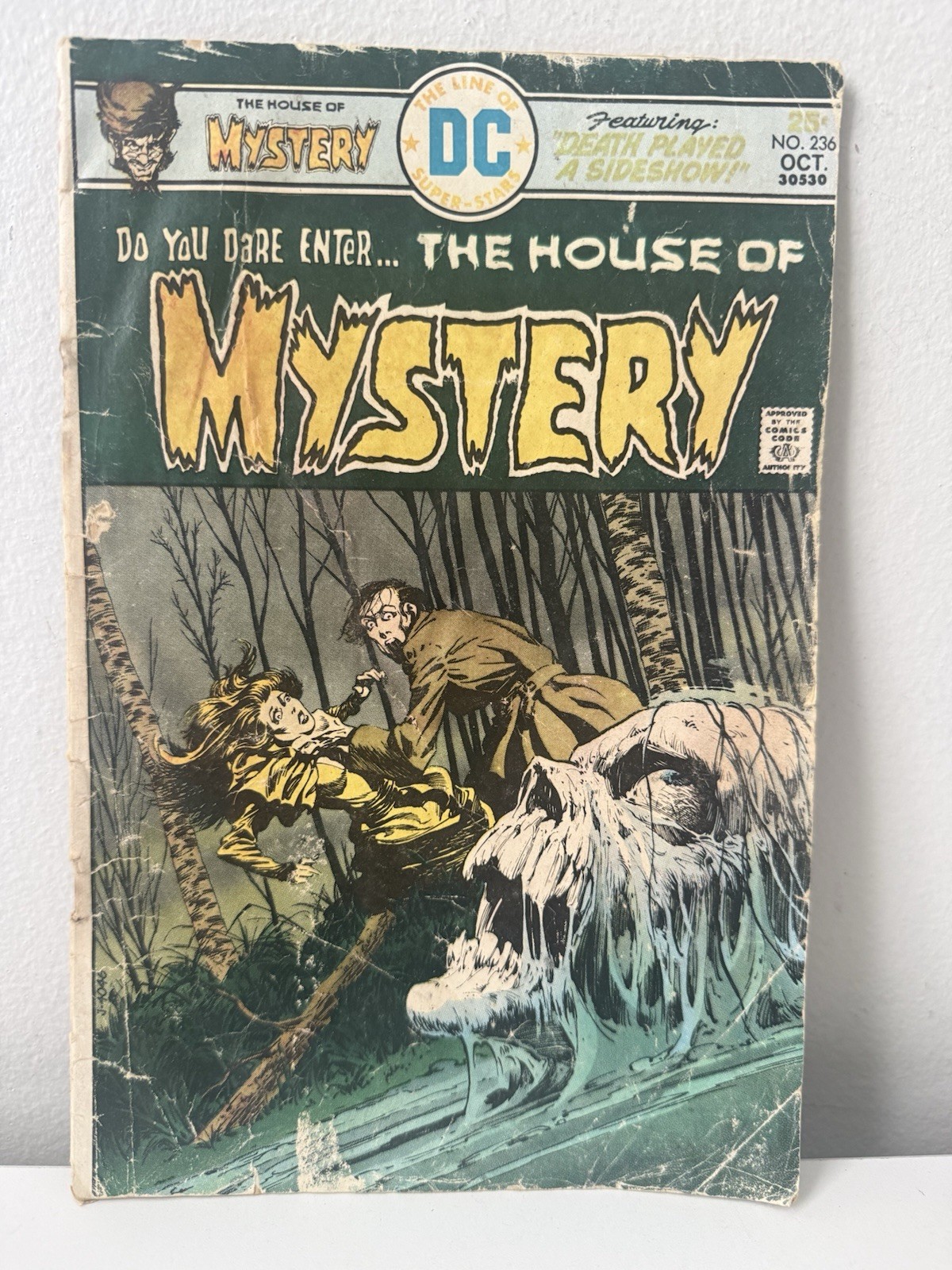 👻House of Mystery #236 GD/VG / HORROR DC /1975🔥 BERNIE WRIGHTSON ART