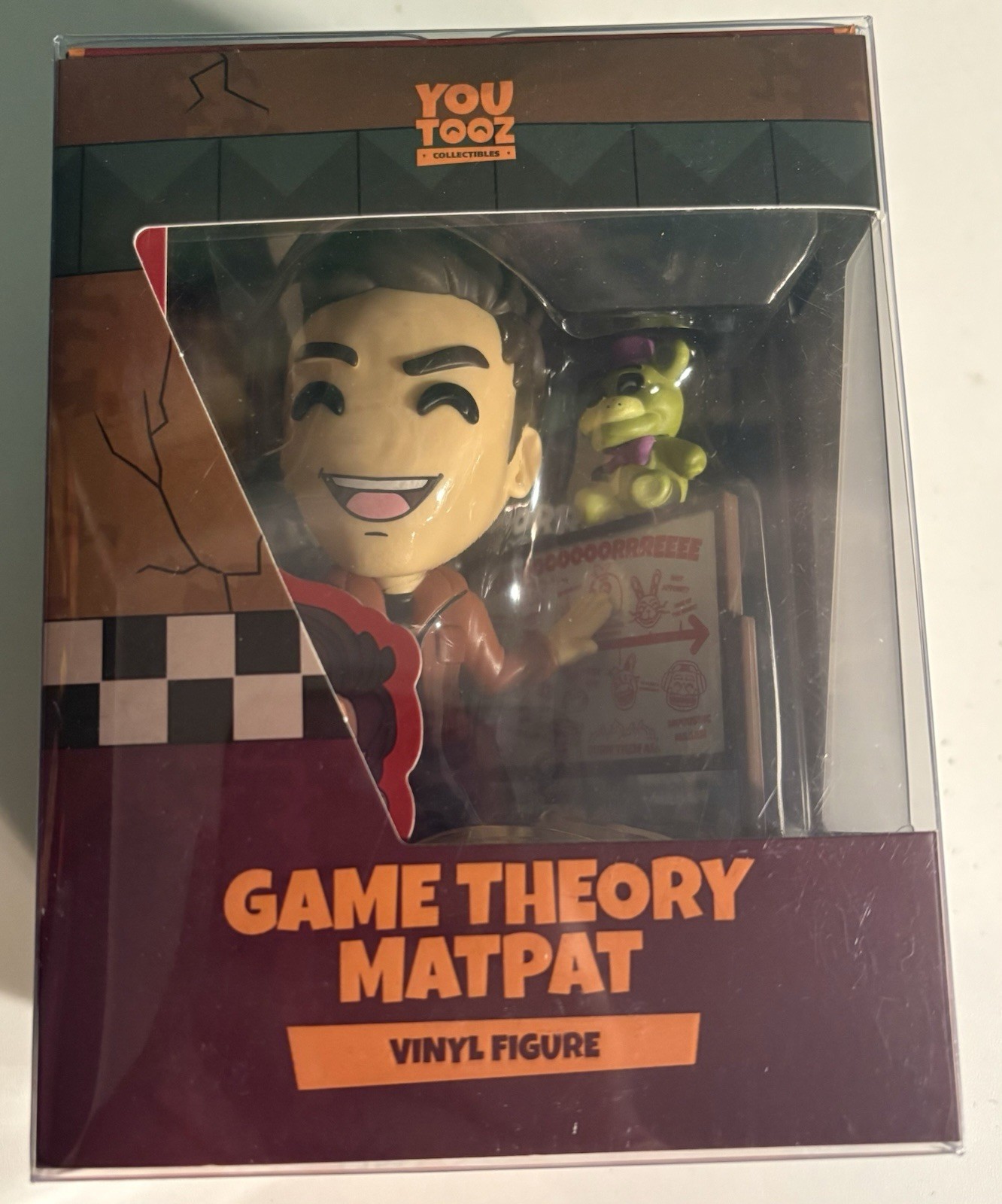 Youtooz Game Theory MatPat Vinyl Figure Five Nights Freddy’s w Protector