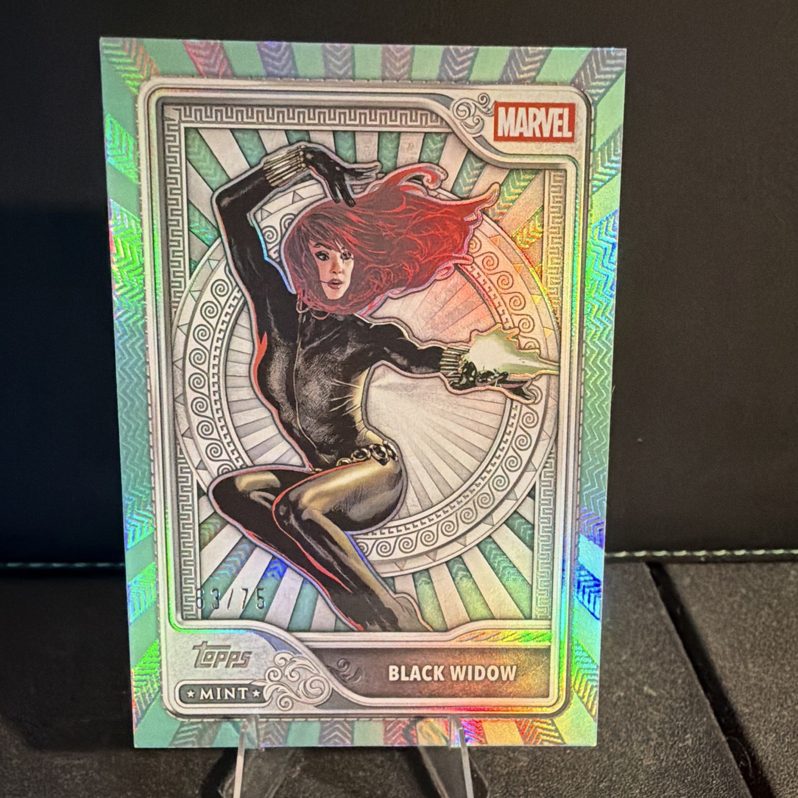 2026 Topps Marvel Minted Black Windows 63/75