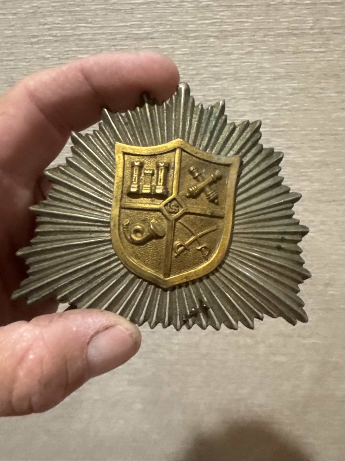 CIVIL WAR UNION M-1858 WEST POINT CADET EMBLEM FOR KEPI HAT Shako Plate Military CIVIL WAR UNION M-1858 WEST POINT CADET EMBLEM FOR KEPI HAT Shako Plate Military