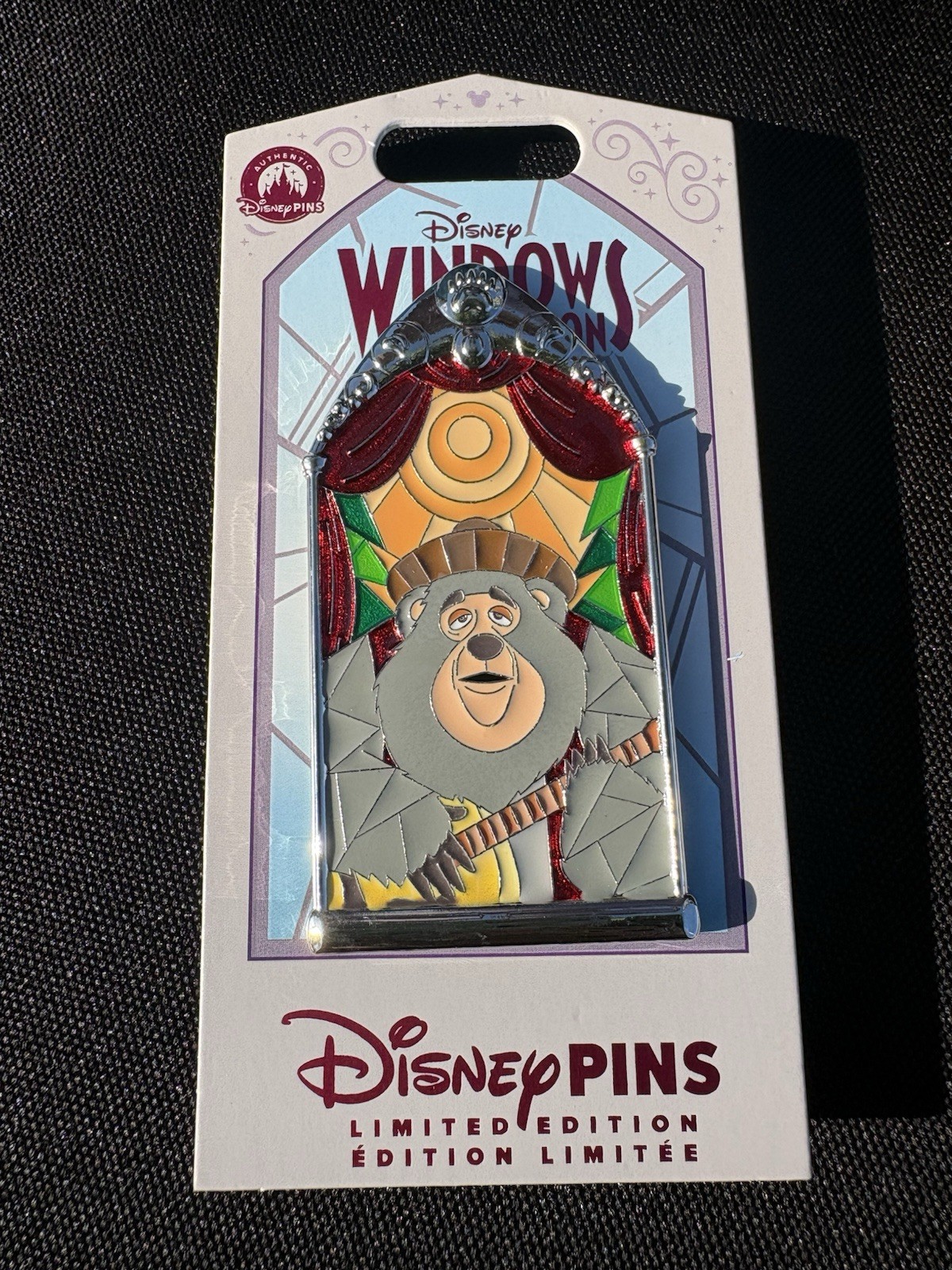 WDW - Windows of Attractions Country Bear Jamboree - LE 2500 Disney Pin