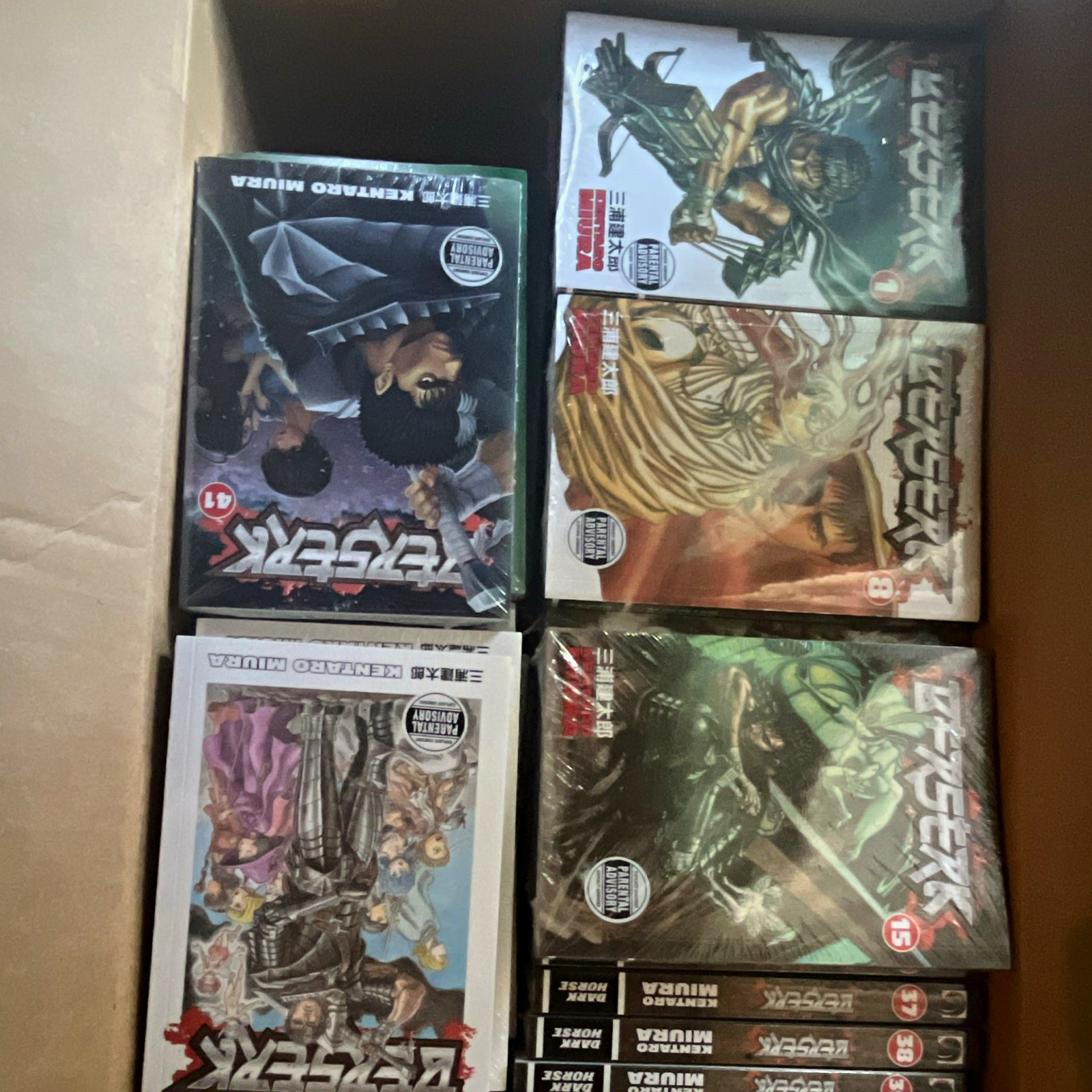 Berserk manga volume 1-41