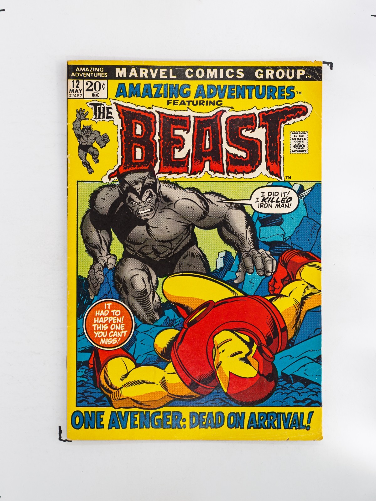 Amazing Adventures #12 (Marvel Comics May 1972) Fine Condition