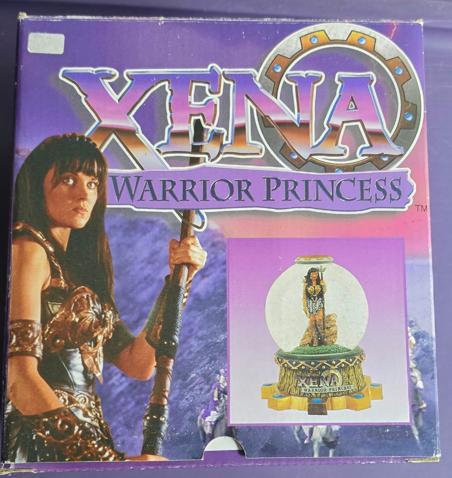 XENA Warrior Princess Rare Musical Snowglobe