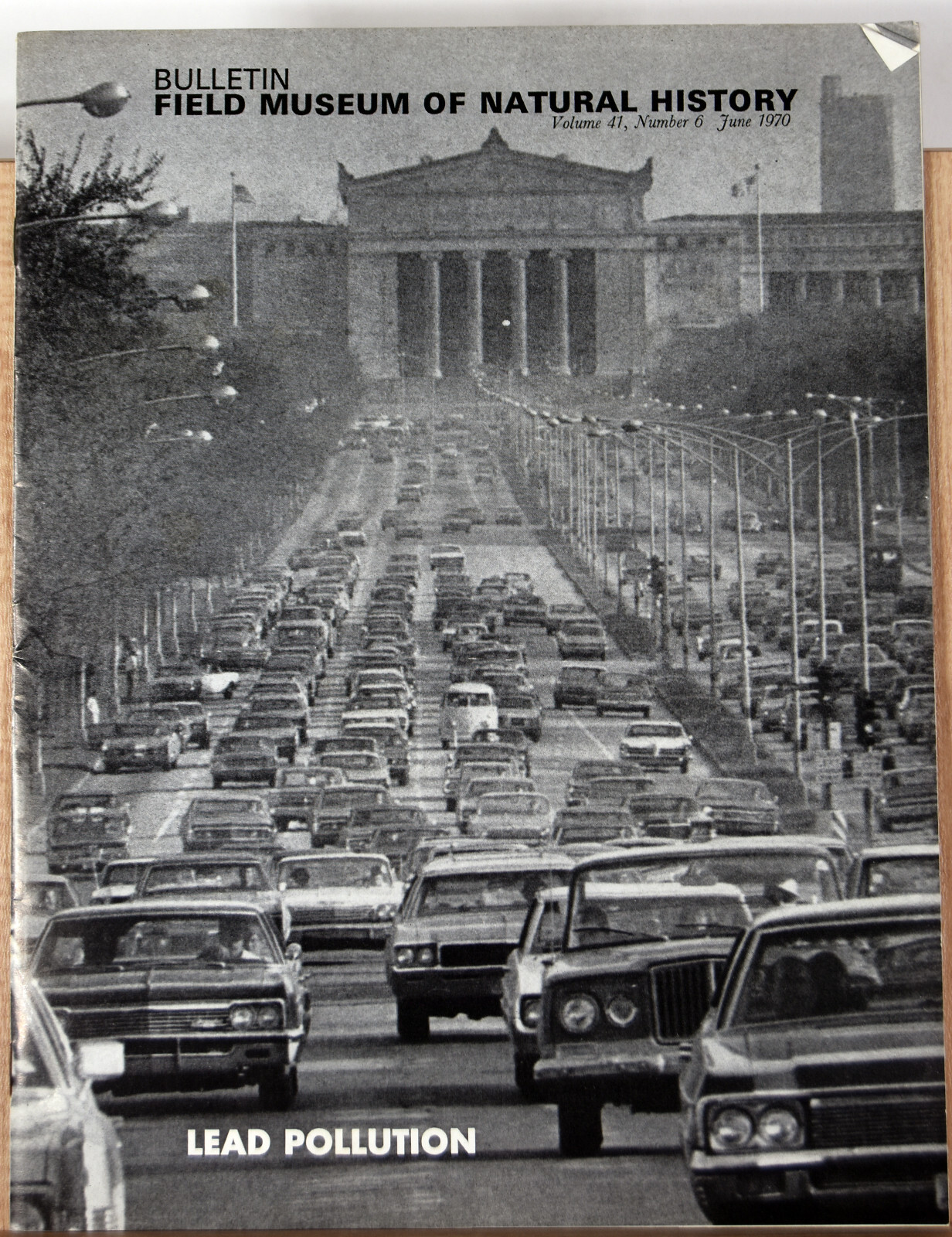 '70 Retro Brochure Bulletin Field Museum Natural History Lead Pollution Coal Age