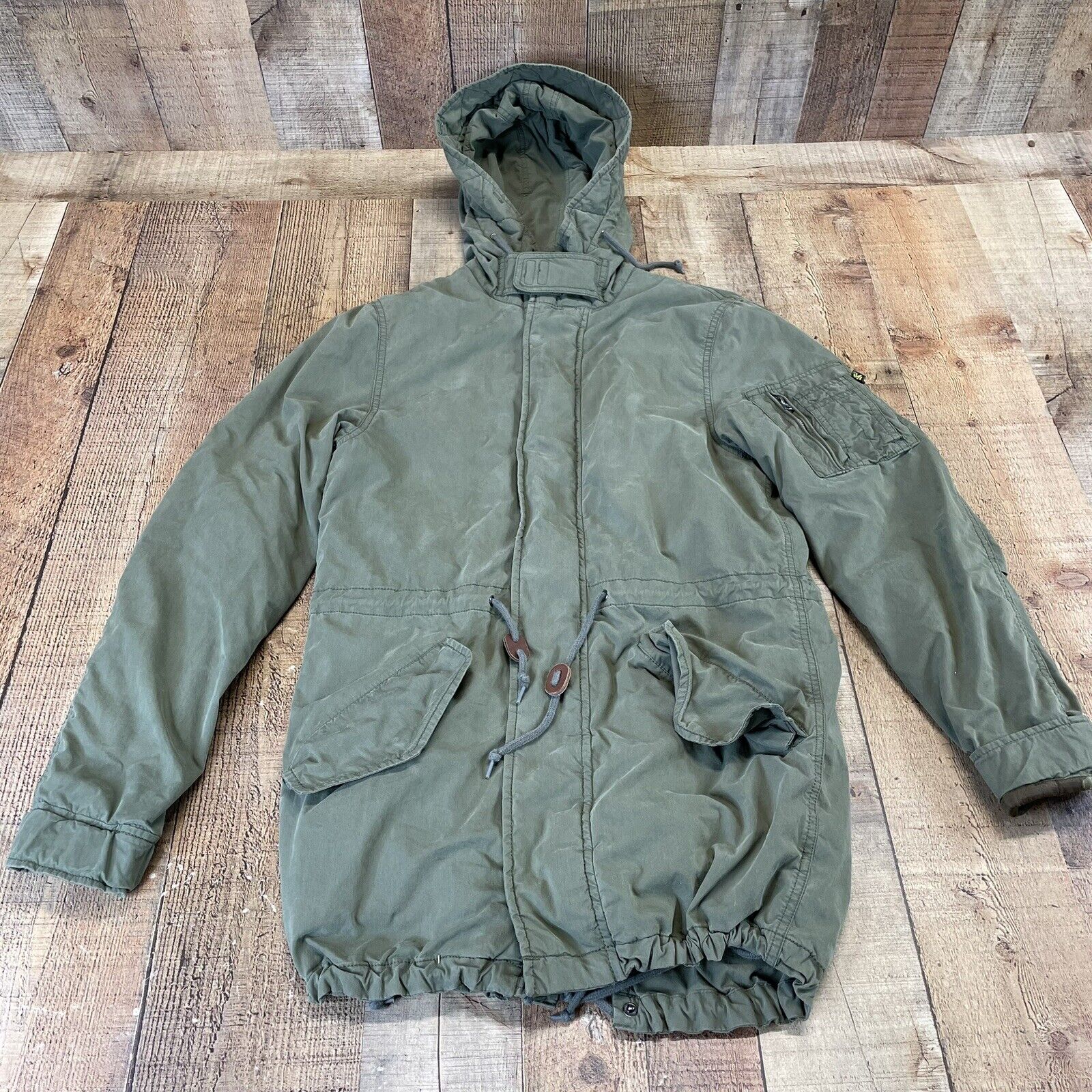 US M65 Military Fishtail Parka Extreme Cold Weather With Liner Sz X ...