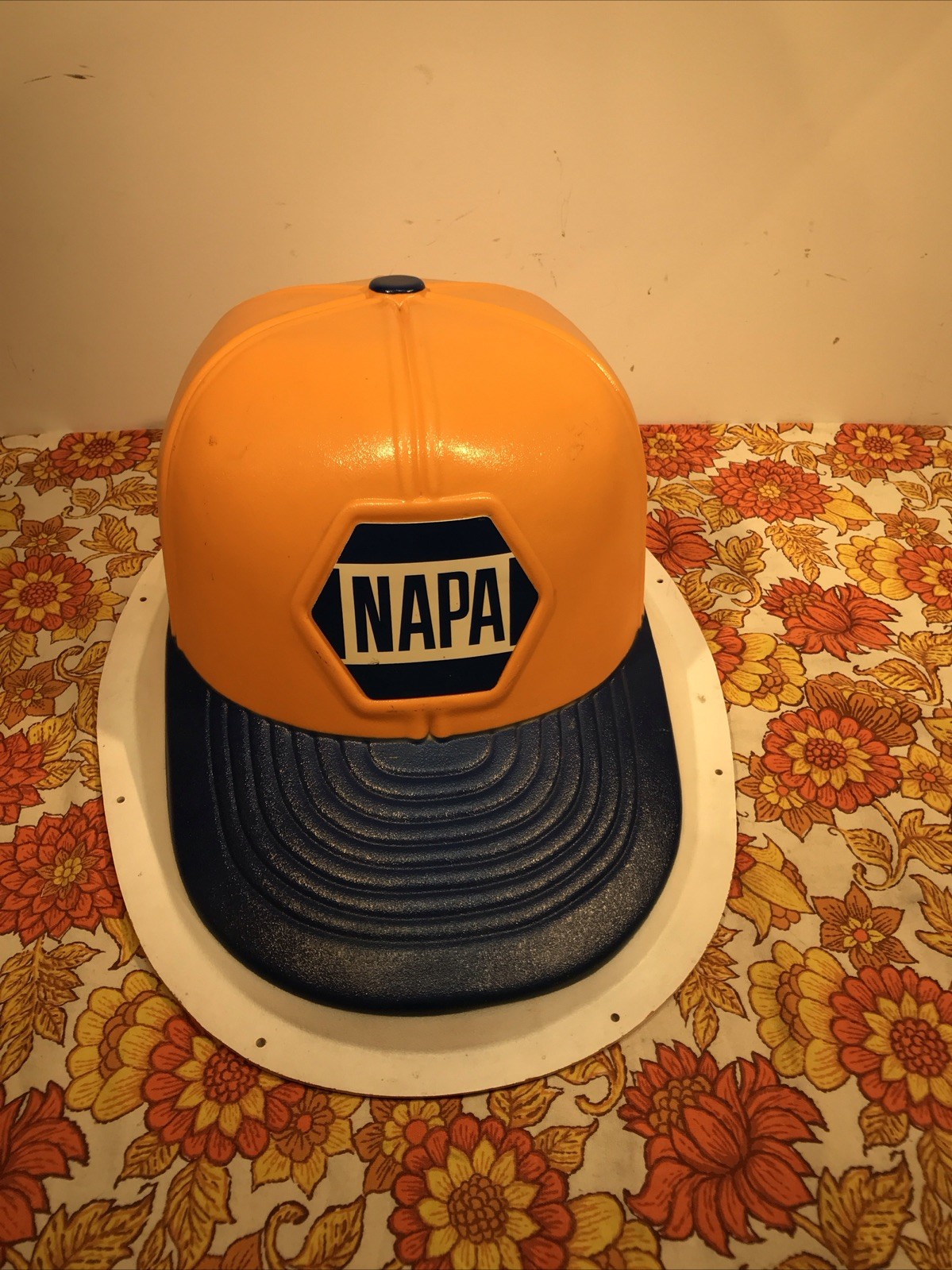Napa Auto Parts Truck Topper HAT CAP Vintage Advertising Delivery Man Cave