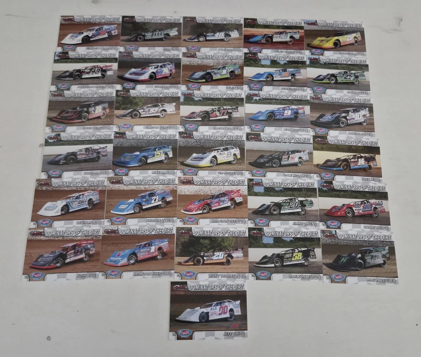 2026 Dirt Late Model Touring & Ohio Valley Sets - 31 & 18 Card Sets