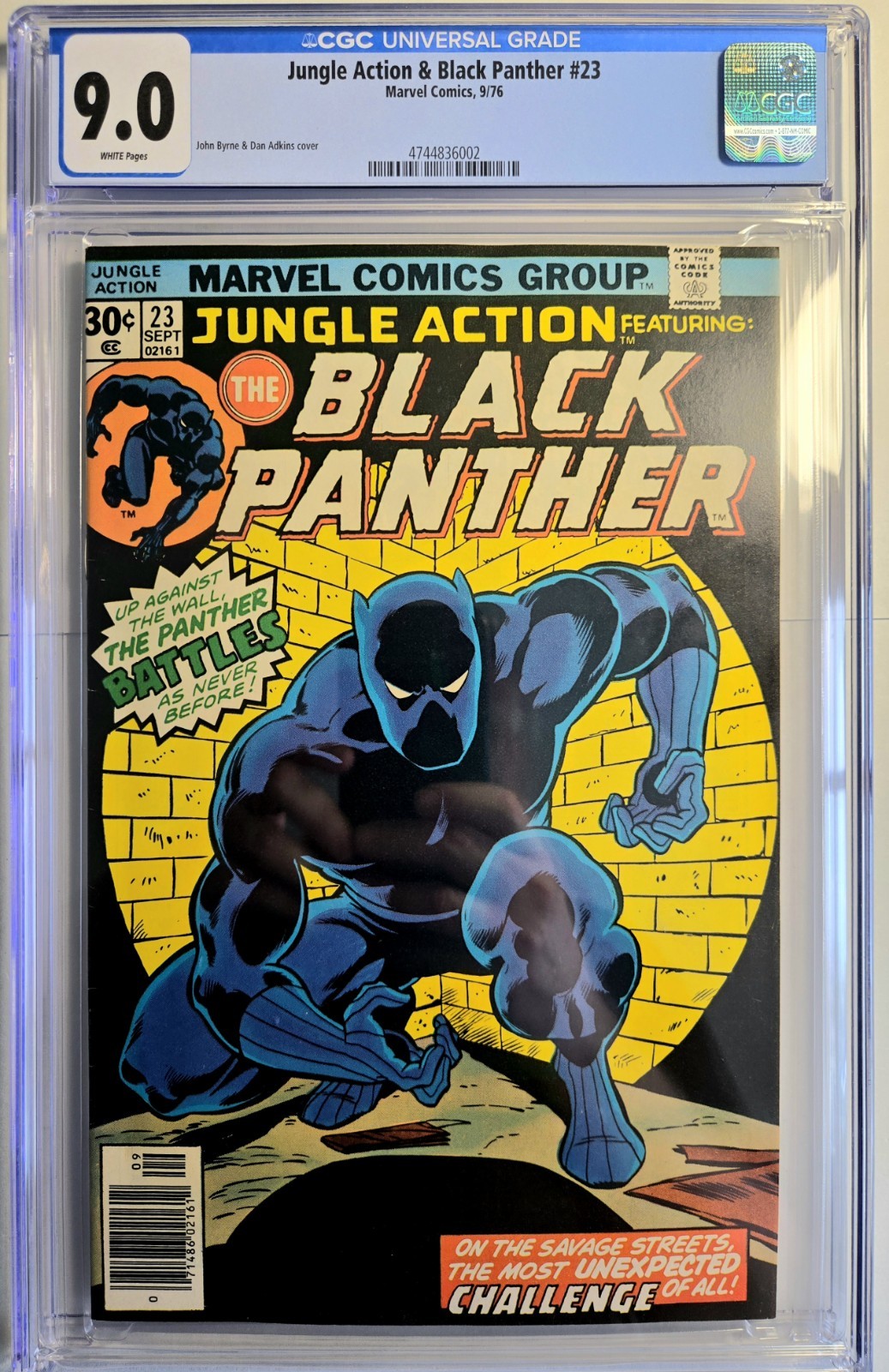 JUNGLE ACTION and Black Panther 23 CGC 9.0 