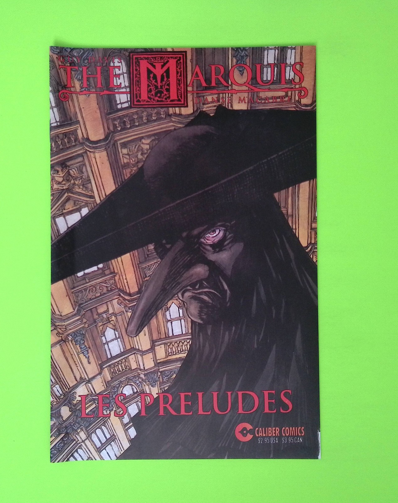 The Marquis/Les Preludes #1 One-Shot 1997 Caliber Comics High Grade B83-262