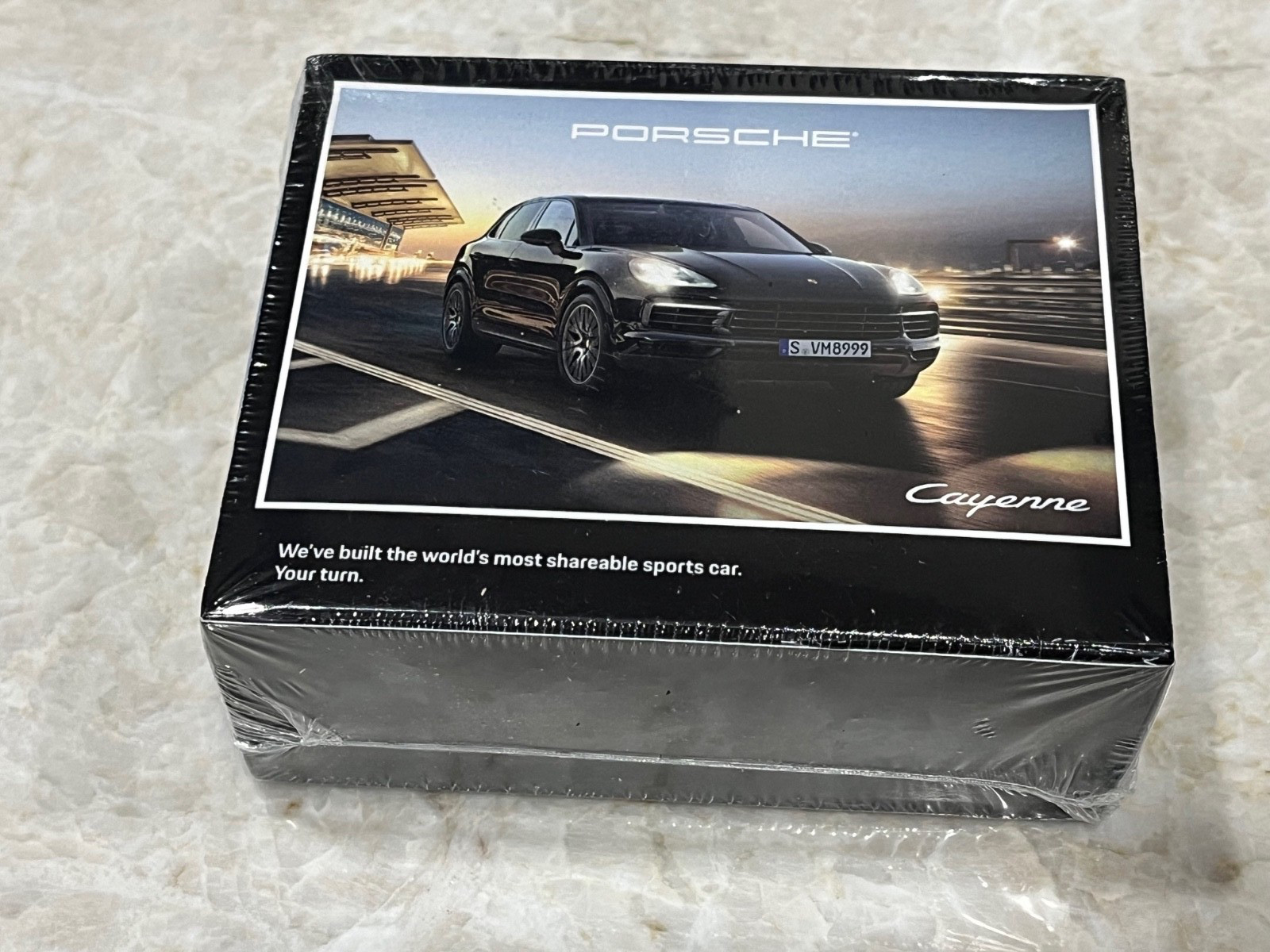PORSCHE CAYENNE DEALER PROMOTIONAL GIFT  JIG SAW PUZZLE NEW IN UNOPENED BOX 2018