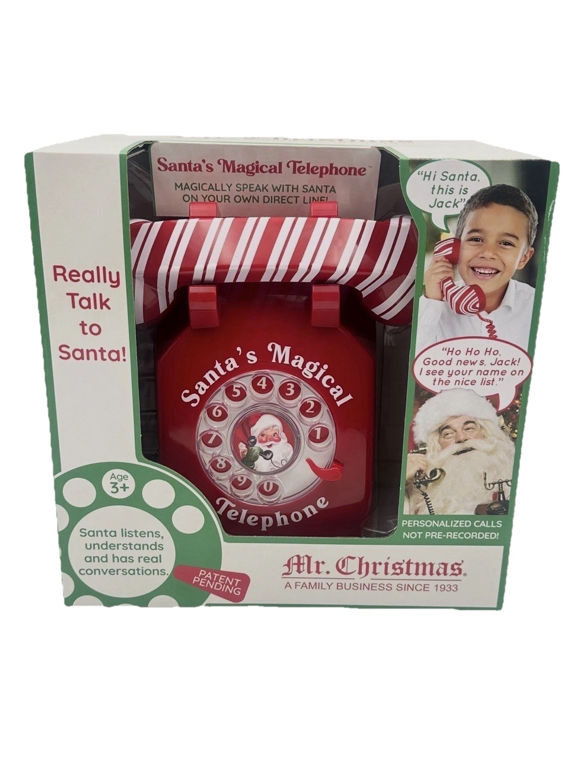 Mr. Christmas Santa’s Interactive Magical Telephone Brand New In Box 