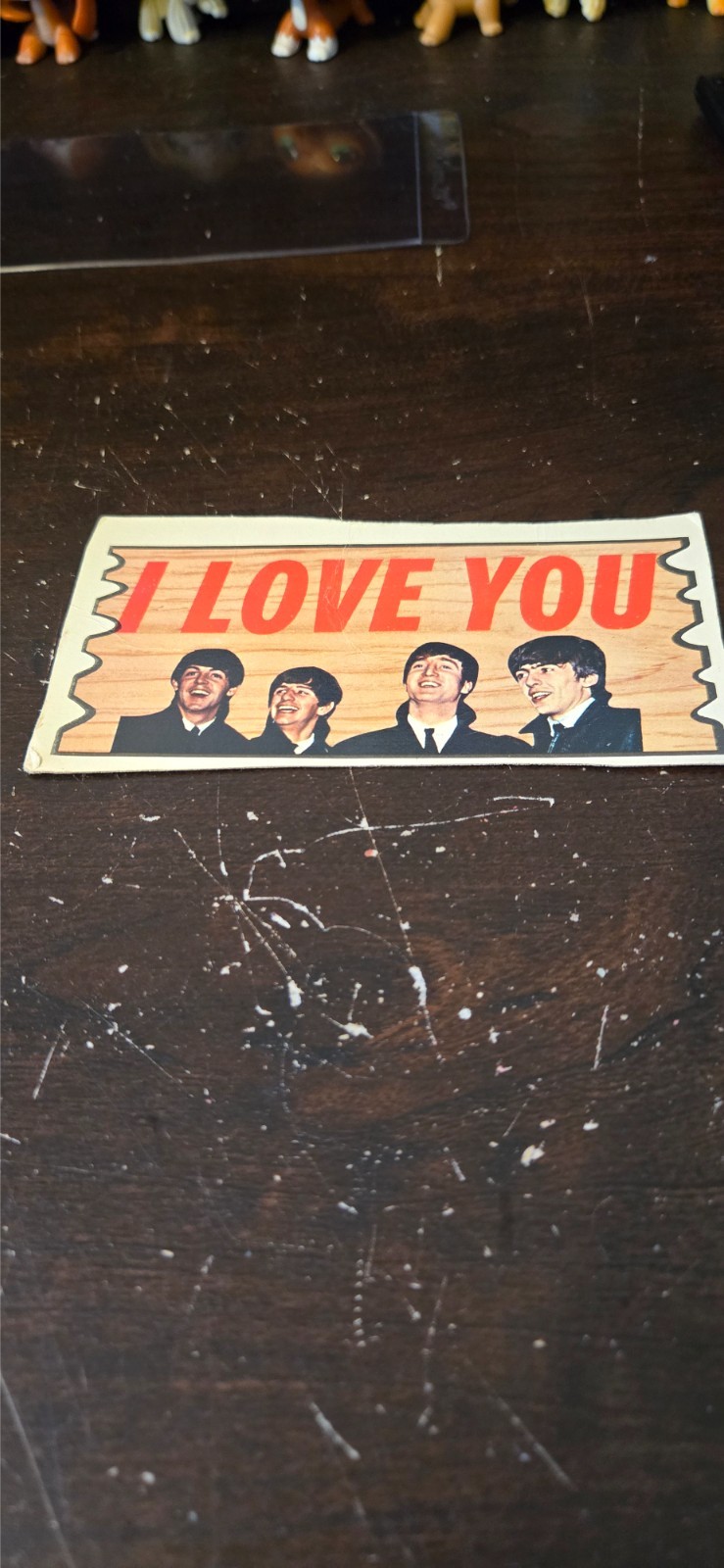 1964 Topps Beatles Plaks #9 ( The Beatles ) Trading Card Plaks