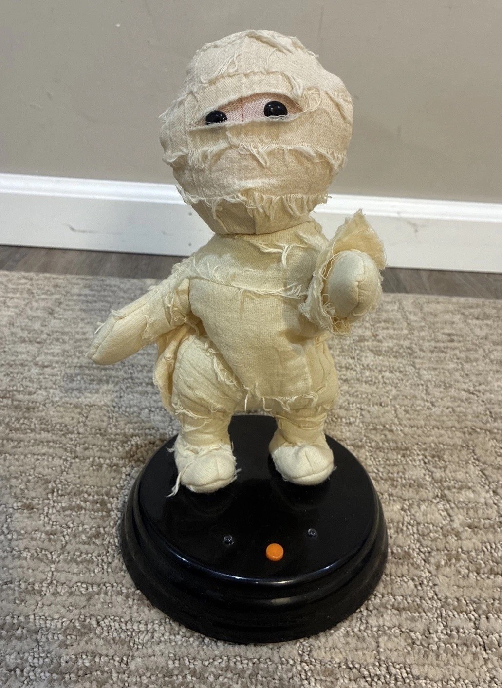 Vintage Gemmy Grave Raver Mummy Halloween Dancing Animated \