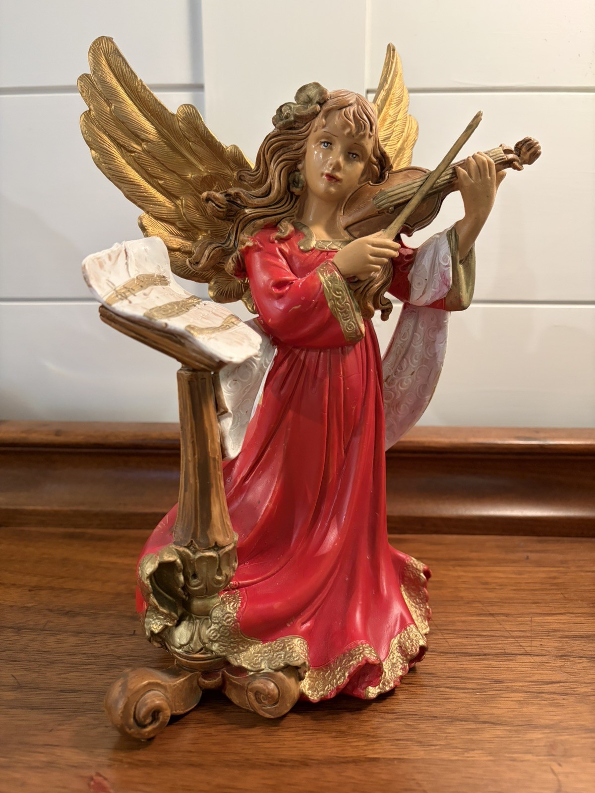 Vintage Euromarchi Angel Figurine made in Italy  Fontanini Style
