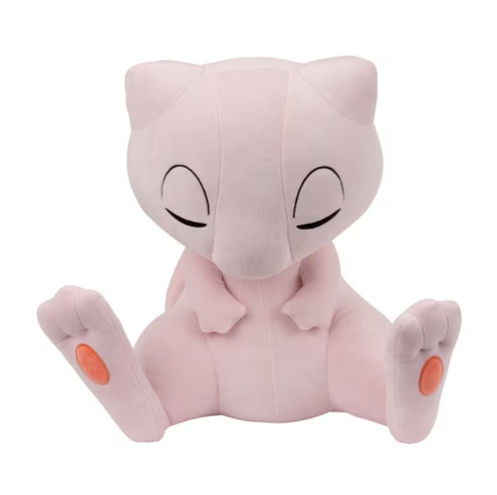Pokemon Mew Sleeping Plush - 18-Inch Premium Plush in Sleeping Pose