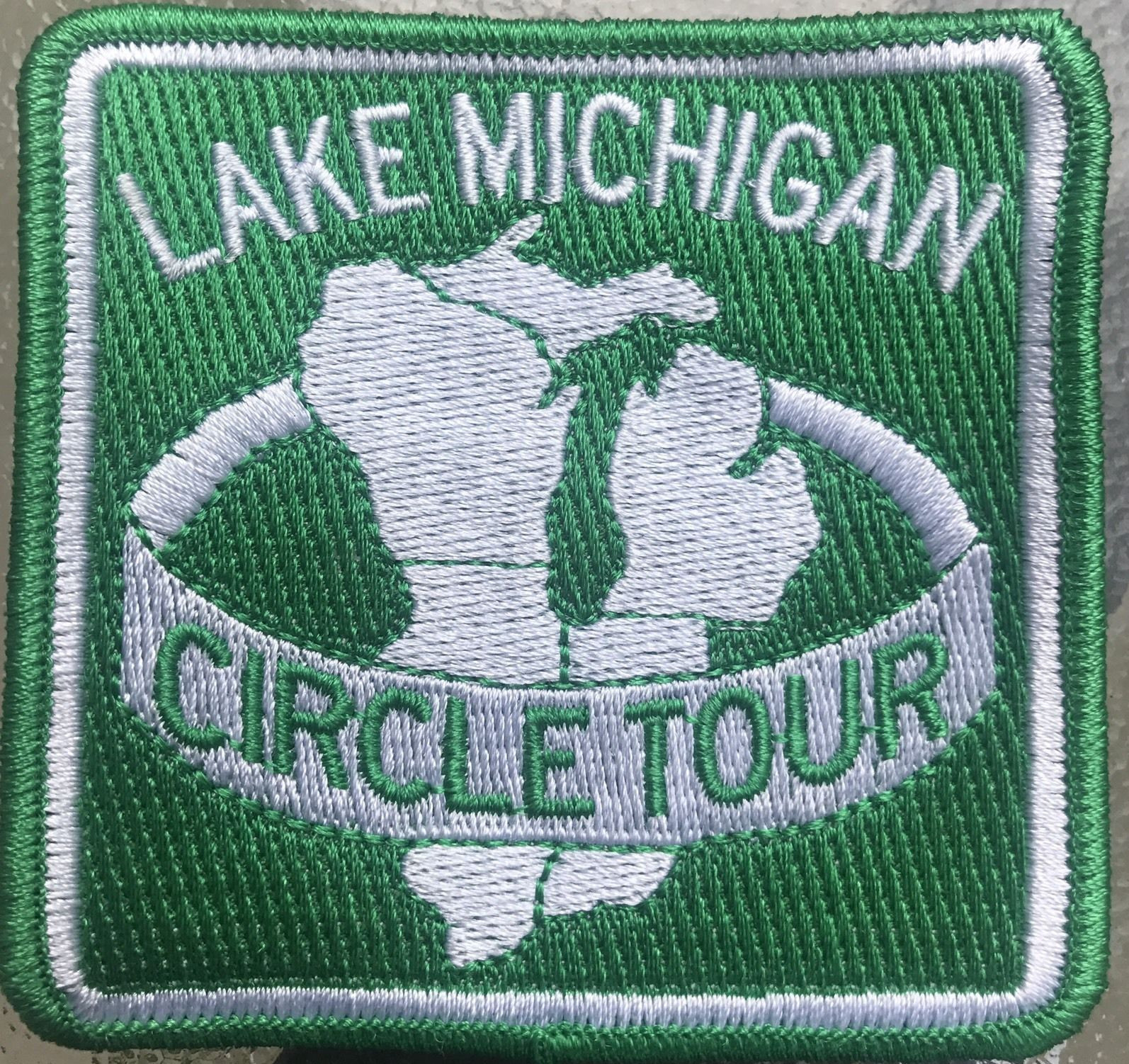 LAKE MICHIGAN CIRCLE TOUR PATCH 3
