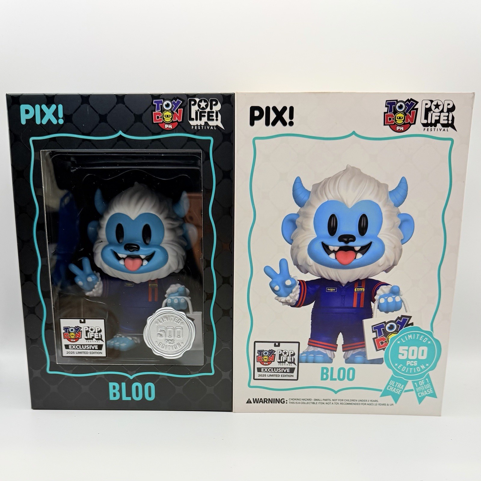 Thrilljoy PIX Bloo Toycon Poplife 2025 Philippine Exclusive LE500 w/ Protector