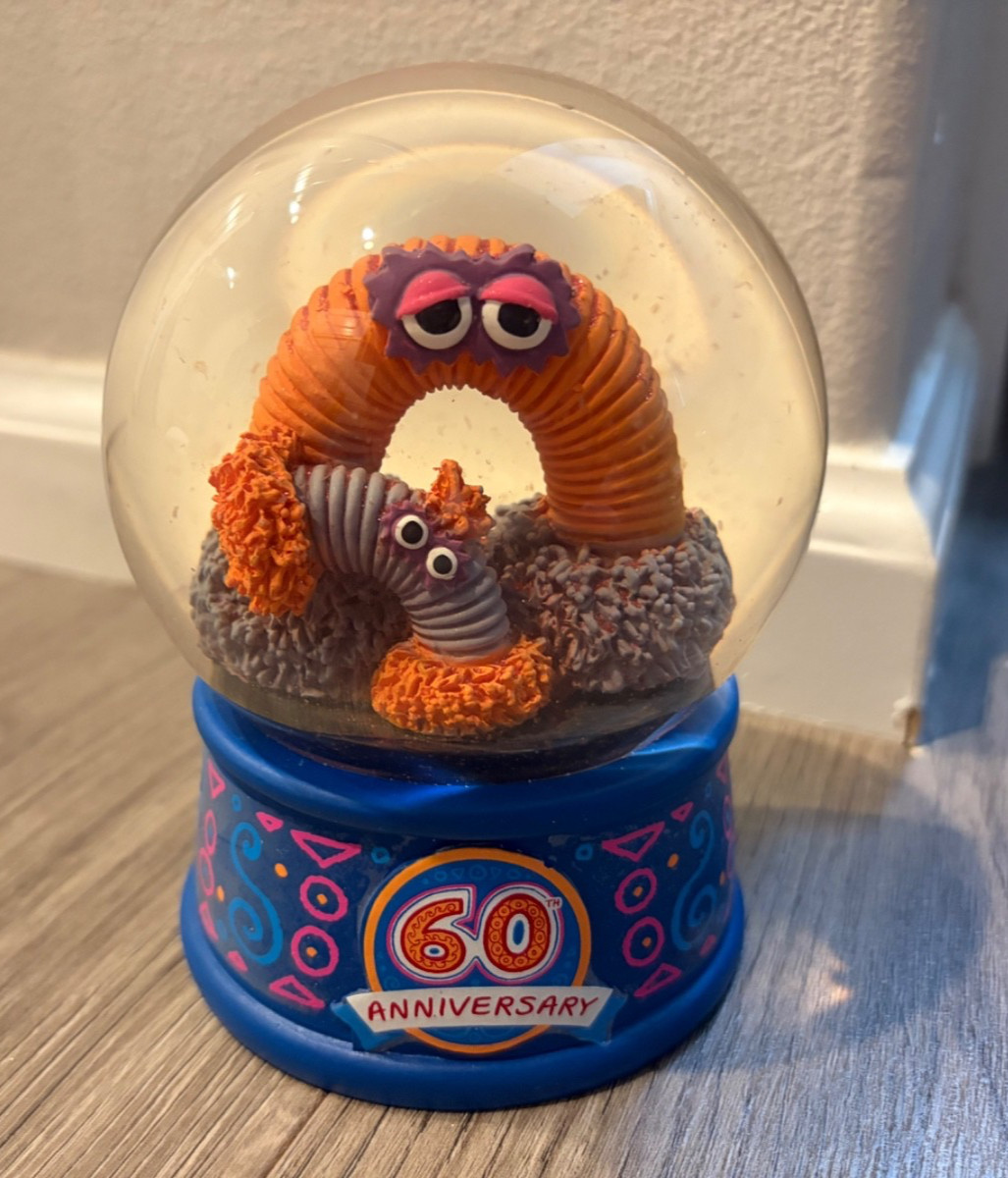 60th Anniversary Jim Henson Company Water Snowglobe Used (Company Employee Gift)