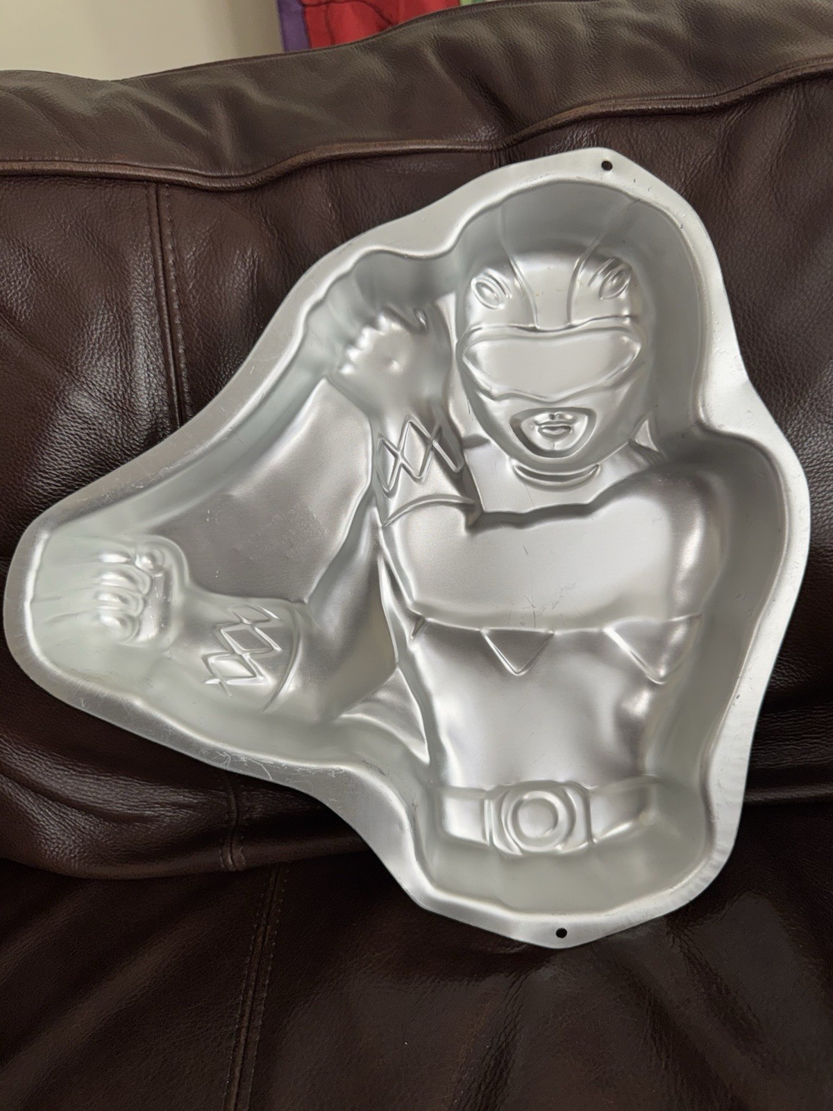 Saban's Mighty Morphin Power Rangers Cake Pan By Wilton Vintage Aluminum Metal