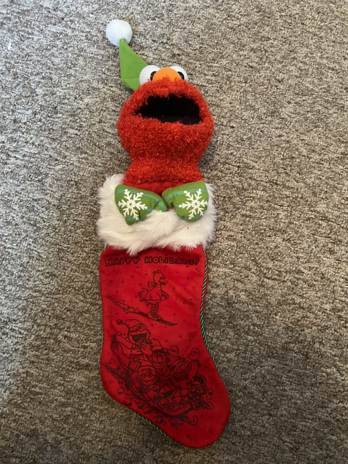Elmo Christmas Stocking 