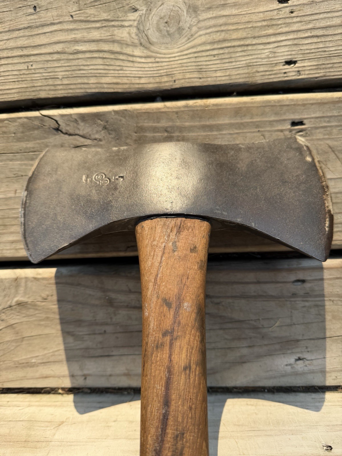 Rare Vintage Wetterlings SAW Sweden 4 Lb Double Bit Axe 27” Vaughan Handle