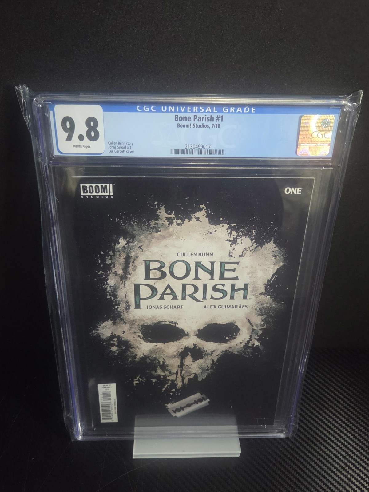 BONE PARISH #1 CGC 9.8 COVER A 1ST PRINT BOOM STUDIOS CULLEN BUNN  