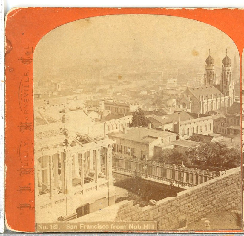 J.J. Reilly, San Francisco From Nob Hill--Stereoview D118