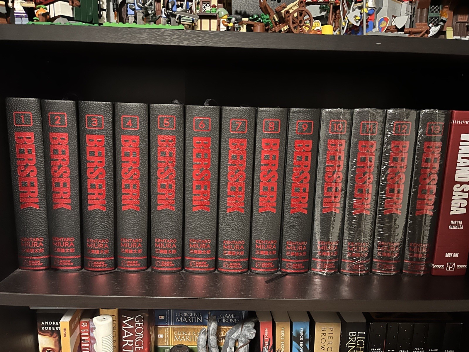 Berserk Deluxe Edition Hardcover Manga Vol. 1–13 Complete Set (10-13 Sealed)