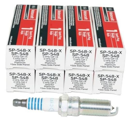 New Motorcraft SP548 Spark Plug Set of 8 For Ford Mustang F-150 2011-2017