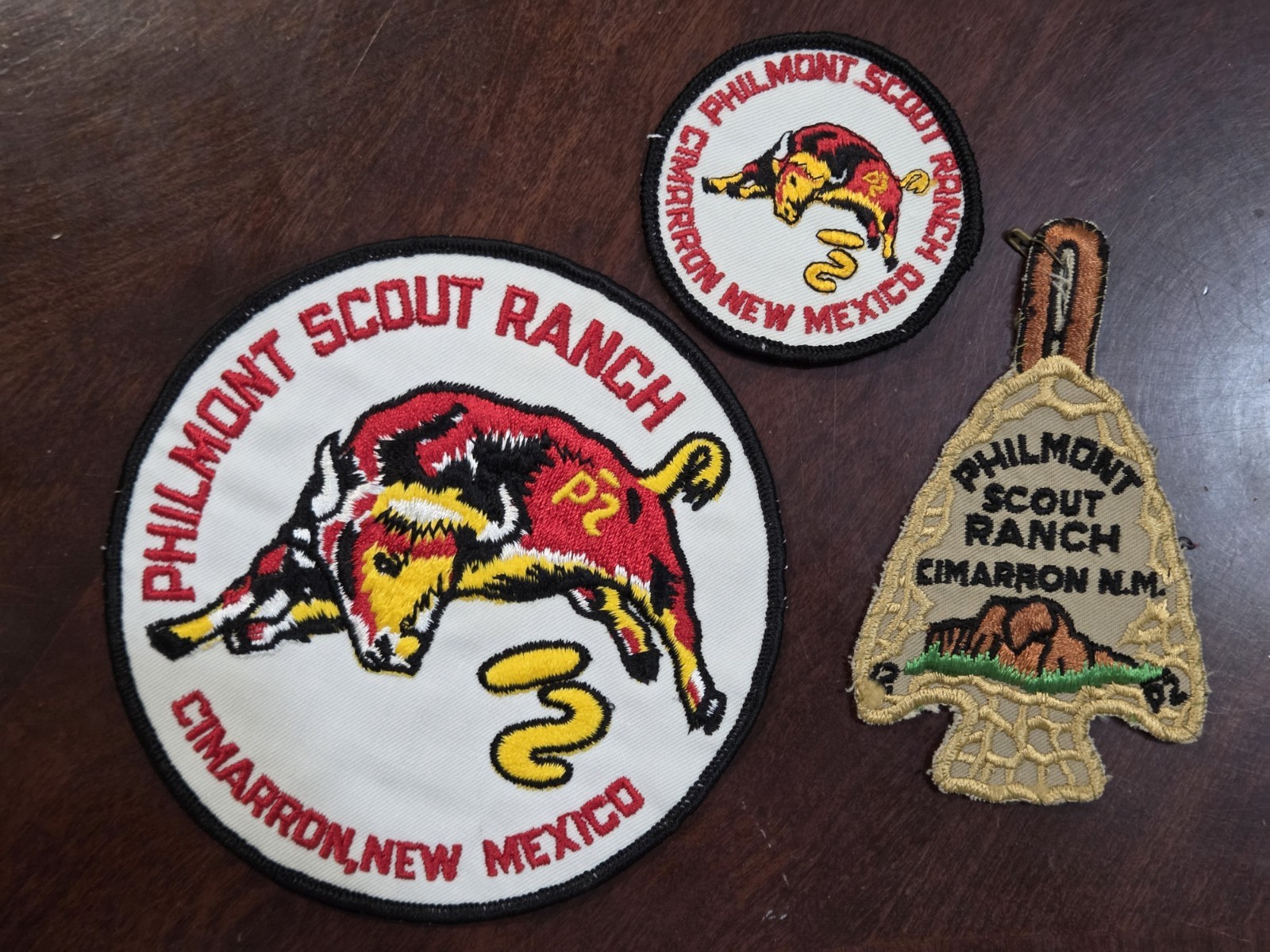Vintage Boy Scouts Philmont Scout Ranch Patch Lot Cimarron New Mexico BSA