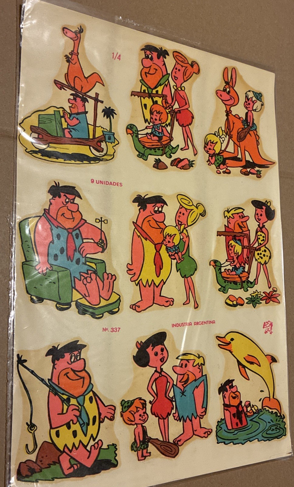 Rare Vintage 1970s ASTRO BOY Giant Sticker Sheet Still Sealed Osamu Tezuka #2
