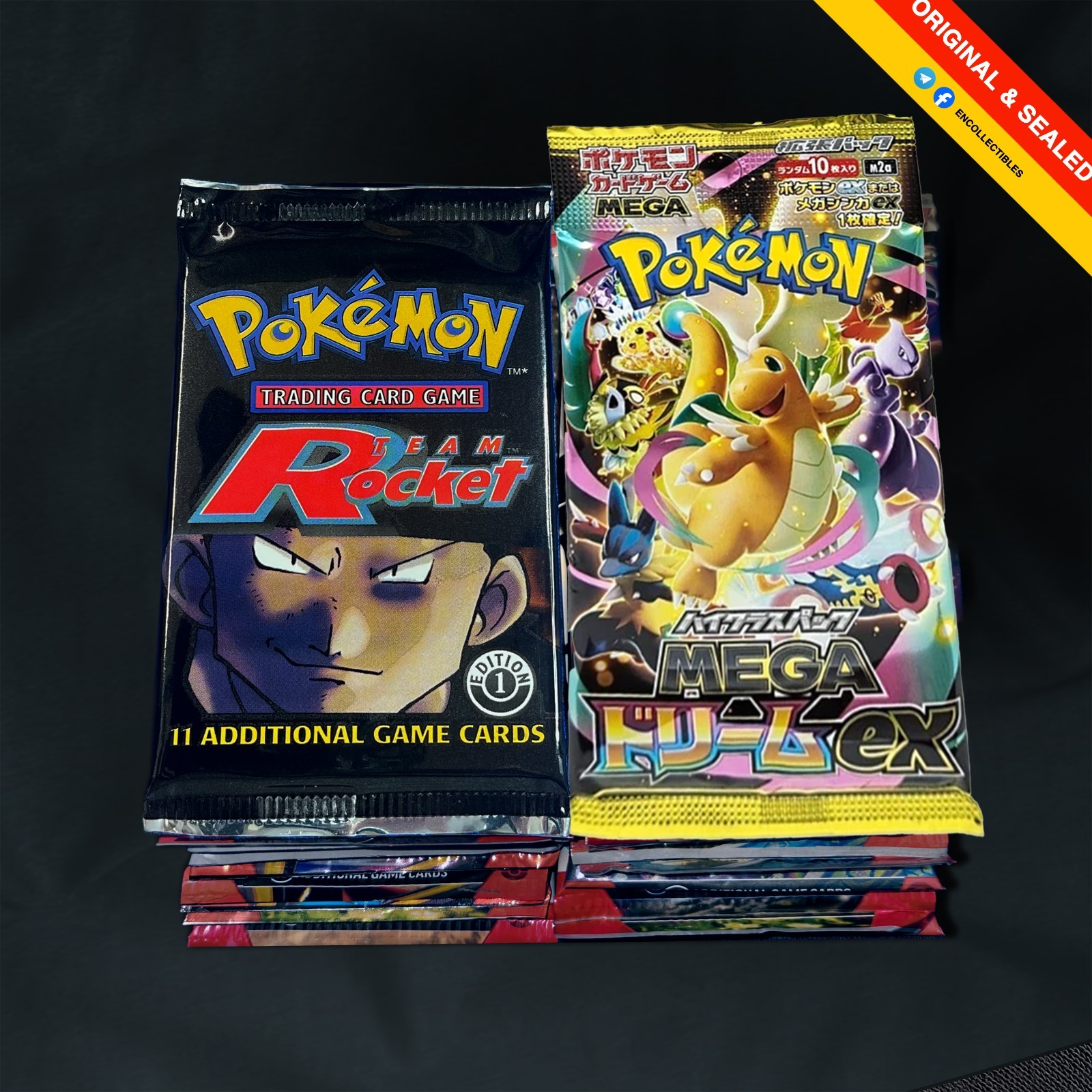 POKEMON x2 BOOSTER PACKS - 151 Destined Rivals Prismatic - ENG/JAP