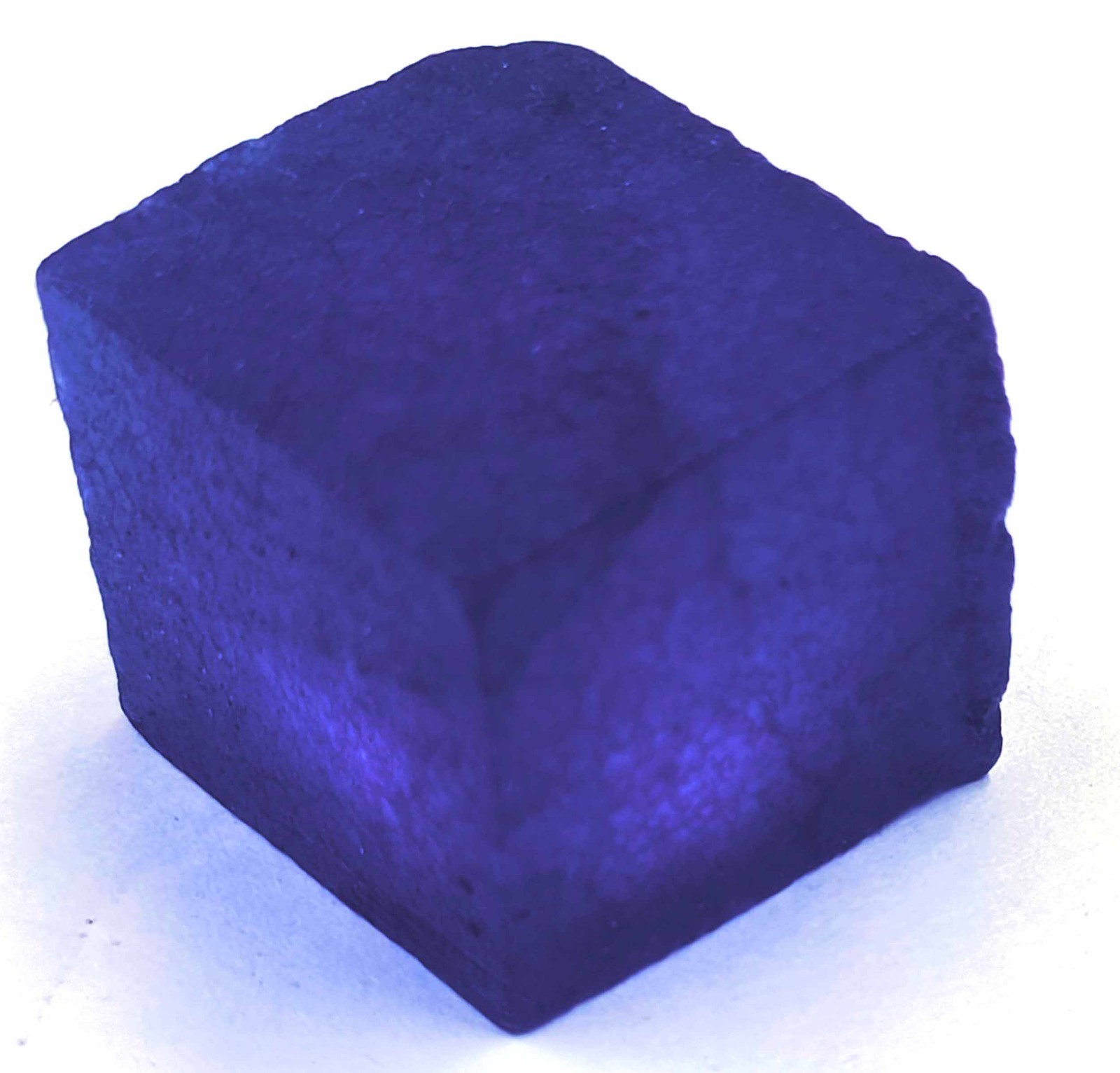 100 Ct Natural Blue Sapphire Cube Uncut Dyed Rough Opaque IGL Loose Gemstone
