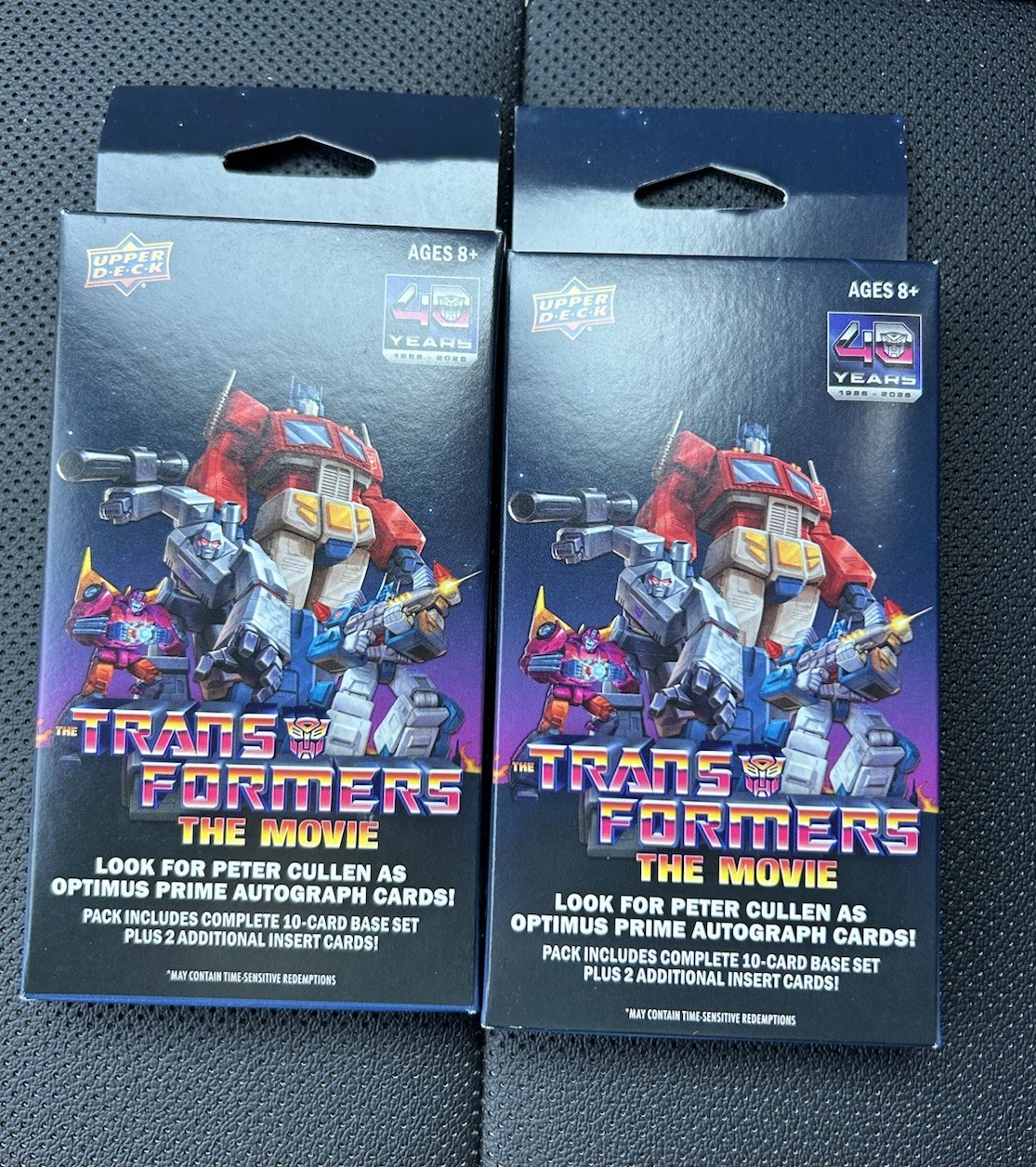 Upper Deck Transformers Movie Sealed Trading Cards Lot of 2 (12 Cards) FAST SHIP