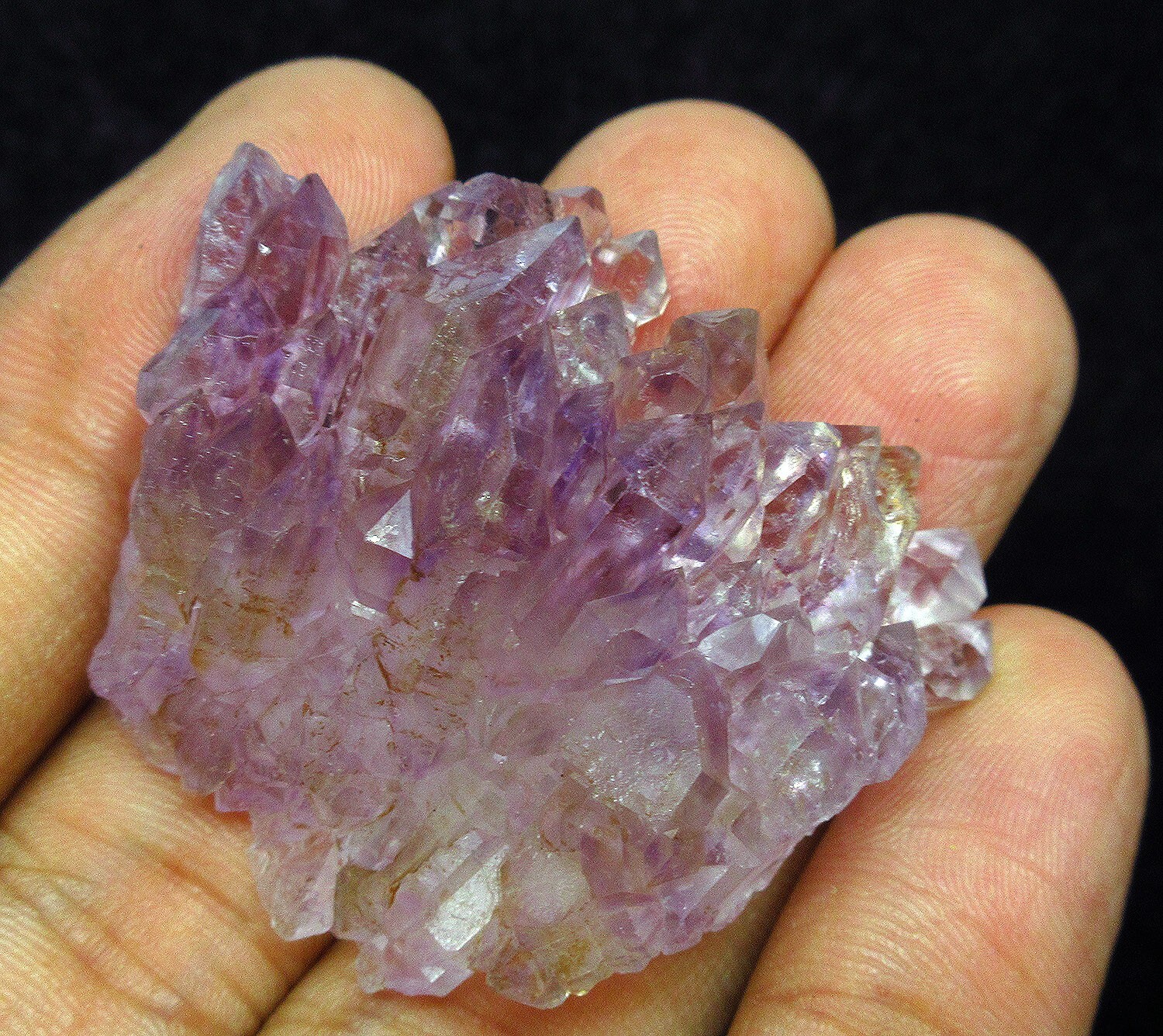 Cluster of scepters of Amethyst (non-precious natural stone) # 3779