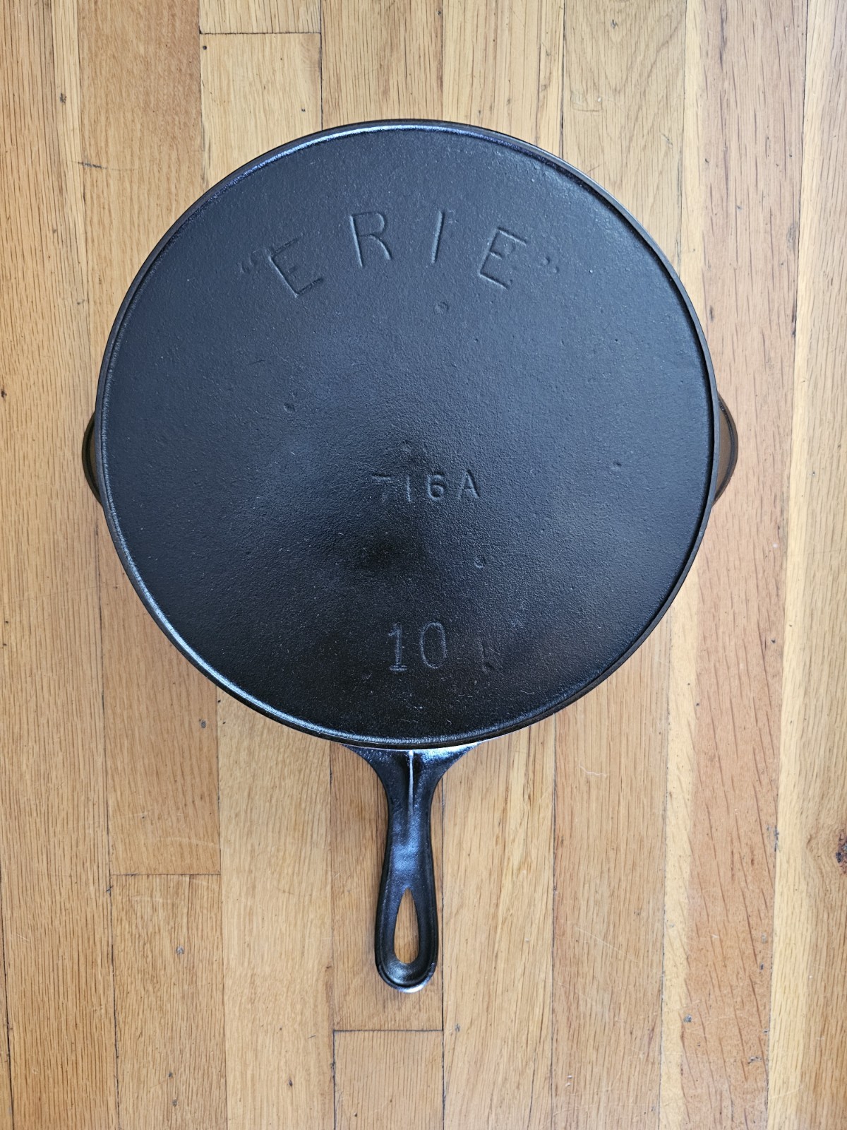 Griswold Erie No. 10 Third Series Skillet c. 1890s - Vintage and Restored