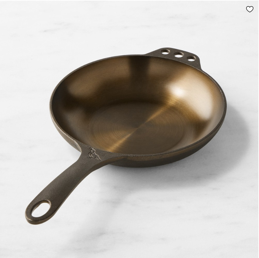 Smithey Seasoned Cast Iron Chef Skillets
