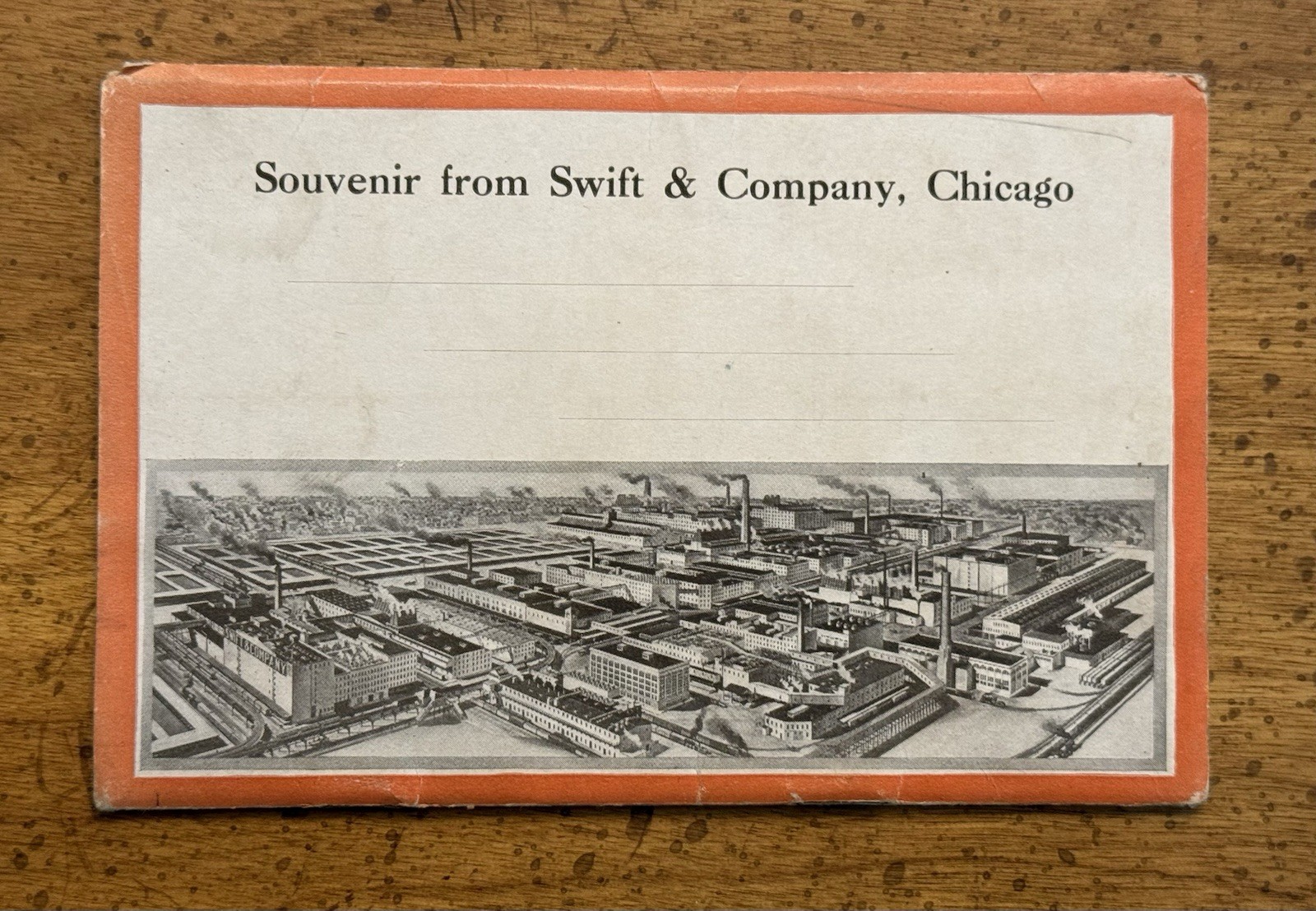 EARLY 1910s Swift & Company Chicago Illinois Souvenir Booklet Union Stock Yards
