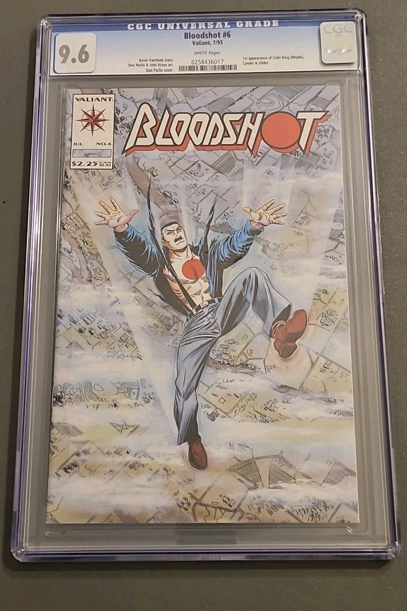 Bloodshot #6 - CGC 9.6 - Brand New Slab - 1st Ninjak & Colin King