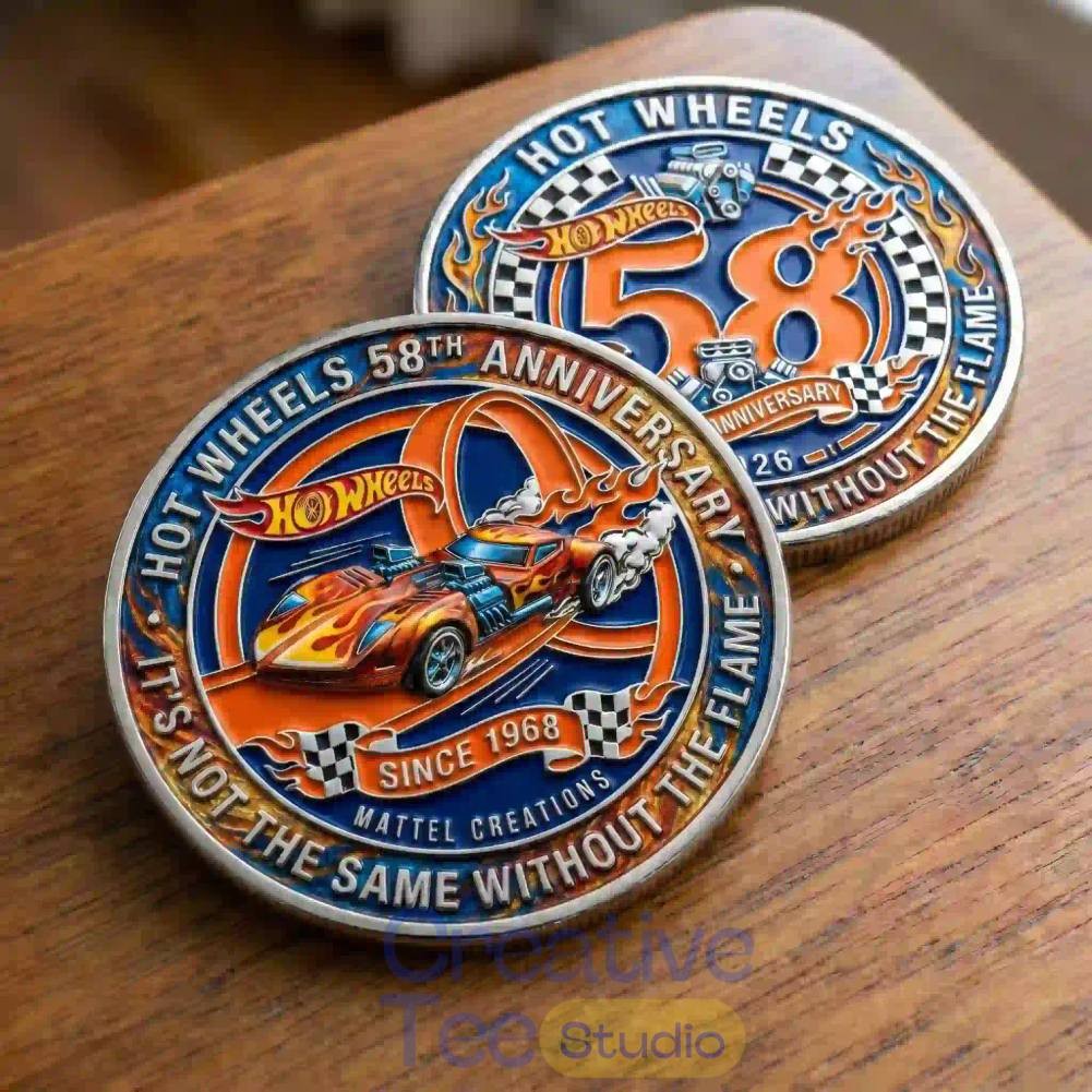 Hot Wheels 58th Anniversary Commemorative Coin