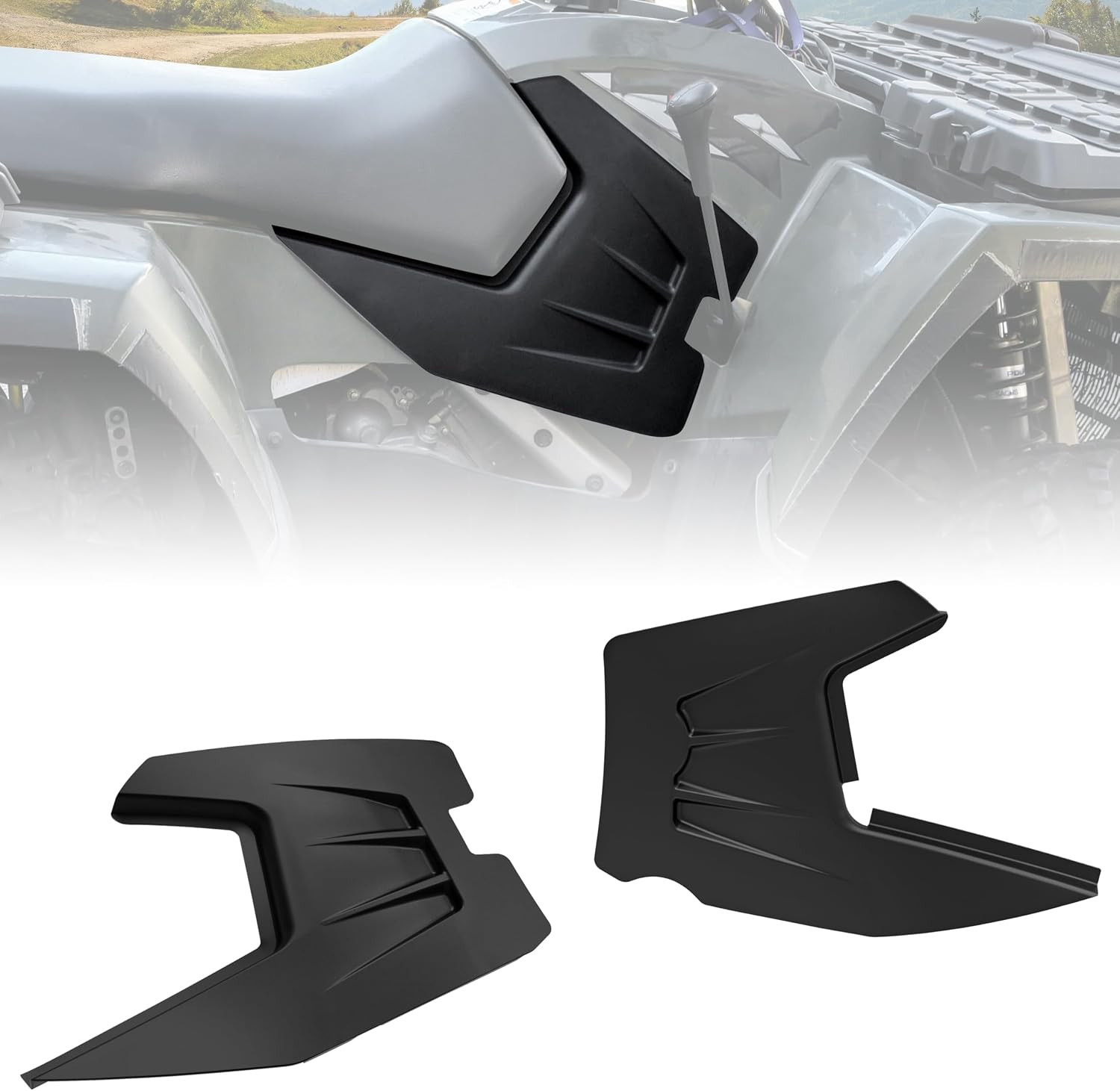 Side Panels for Polaris Sportsman 500 05-2009/800 700 06-07, 2PCS