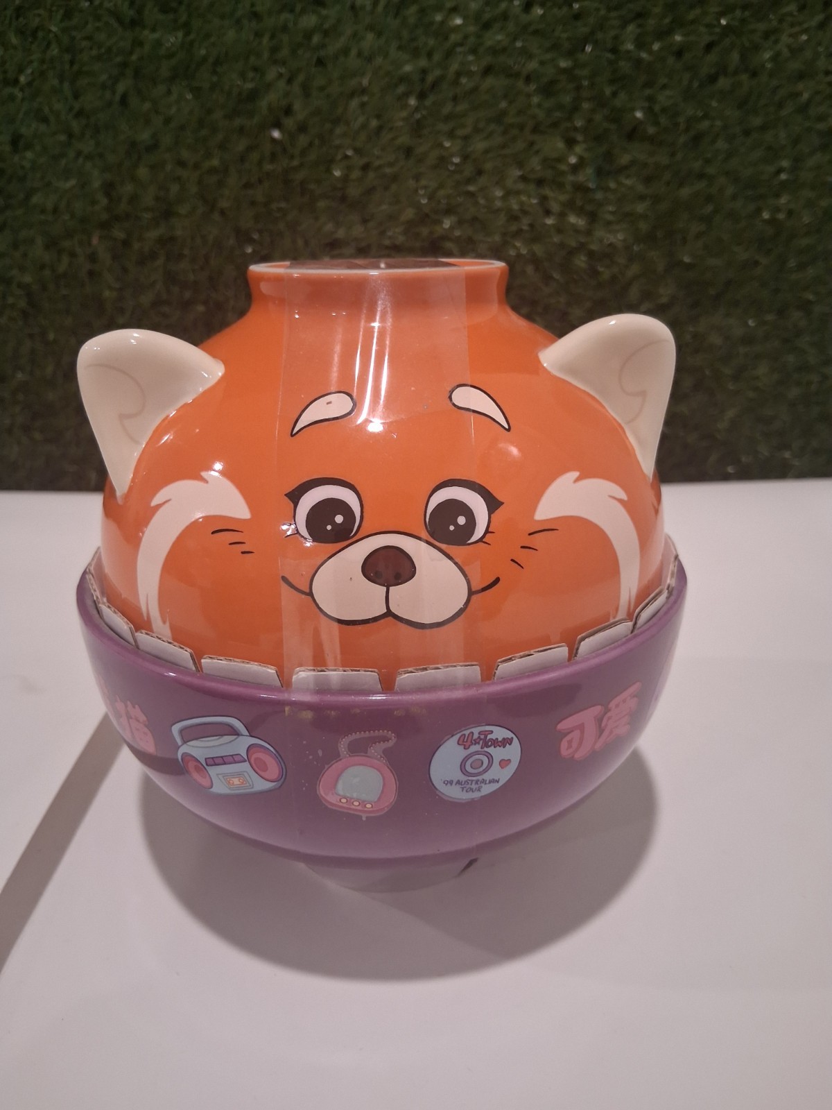 Disney Store Turning Red Mei Lee Red Panda Stackable Ramen Bowl Set Sealed NWT