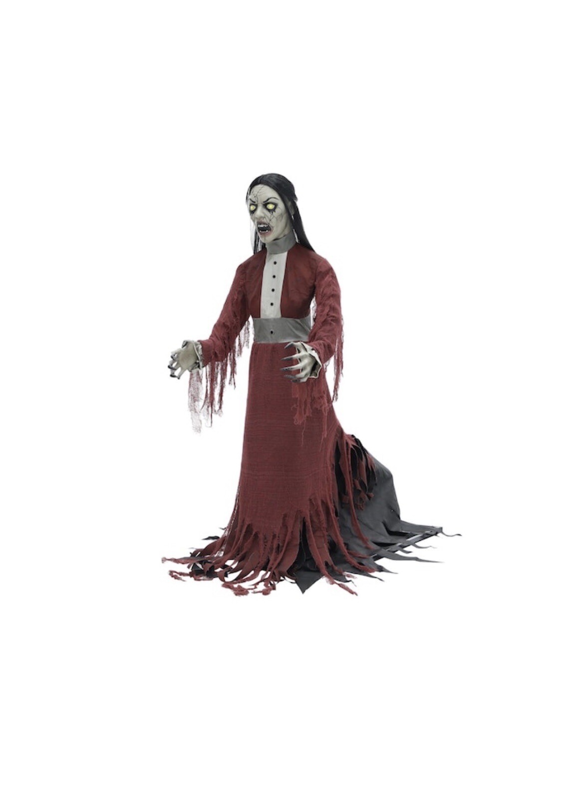 Haunted Living 5-ft Pneumatic Ghostly Woman ''NEW IN BOX''