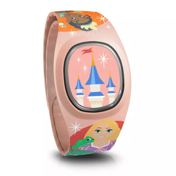 Disney Princess Castle Magciband Plus Pink Rapunzel Mulan Unlinked Sealed - NEW