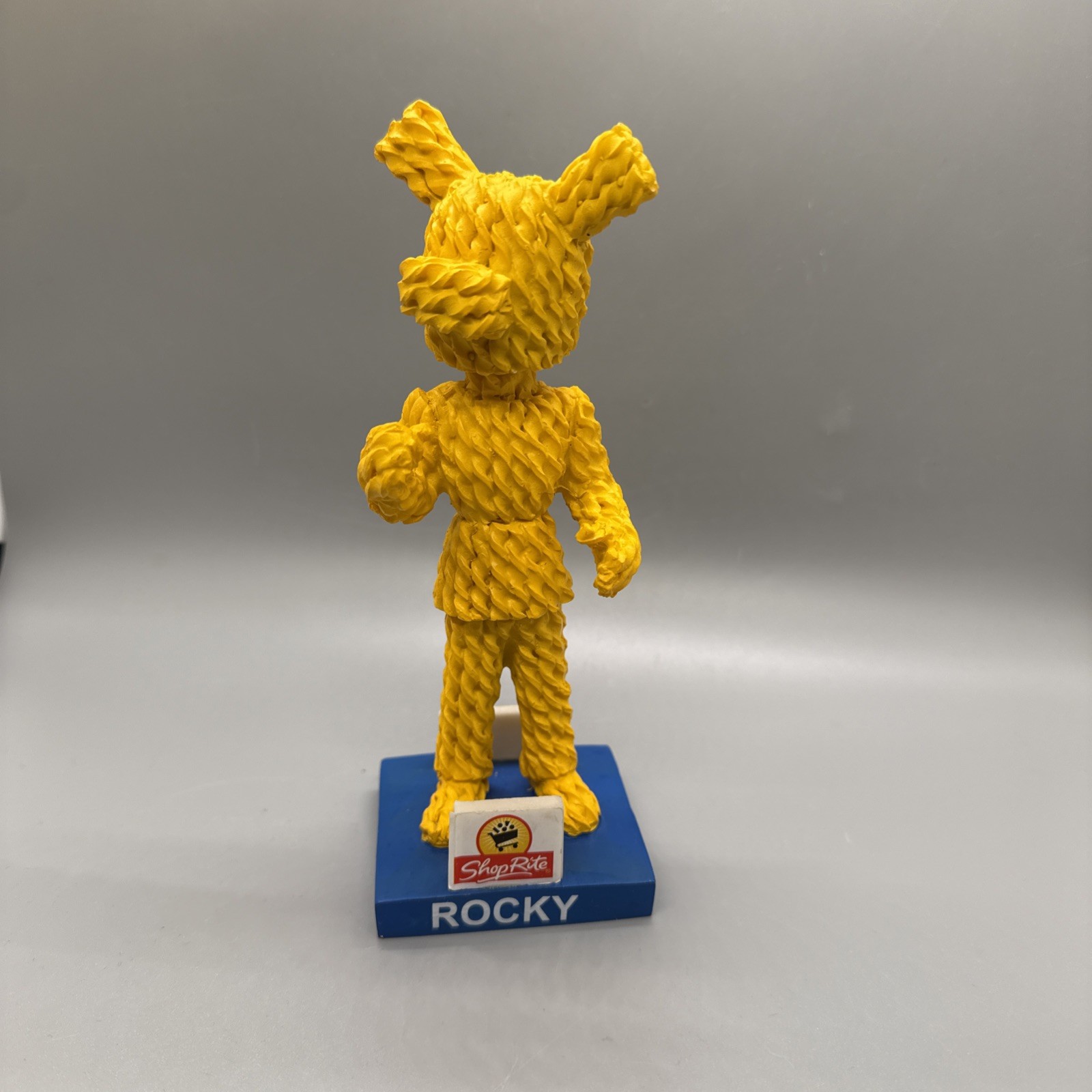 Wilmington Blue Rocks Fusilli SGA Bobble Head Rocky Seinfeld Noodle 7.5”